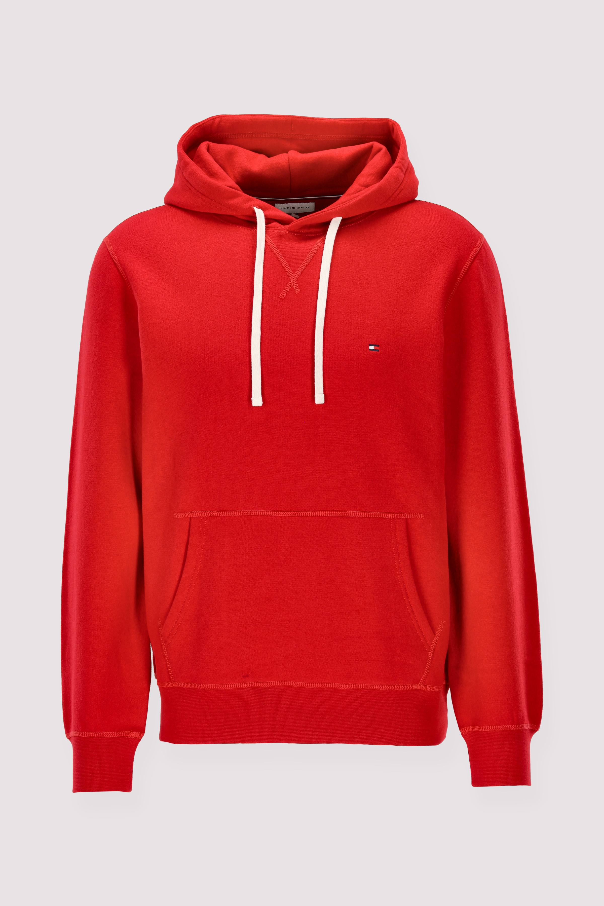 Tommy Hilfiger Hoodie rot Polyester
