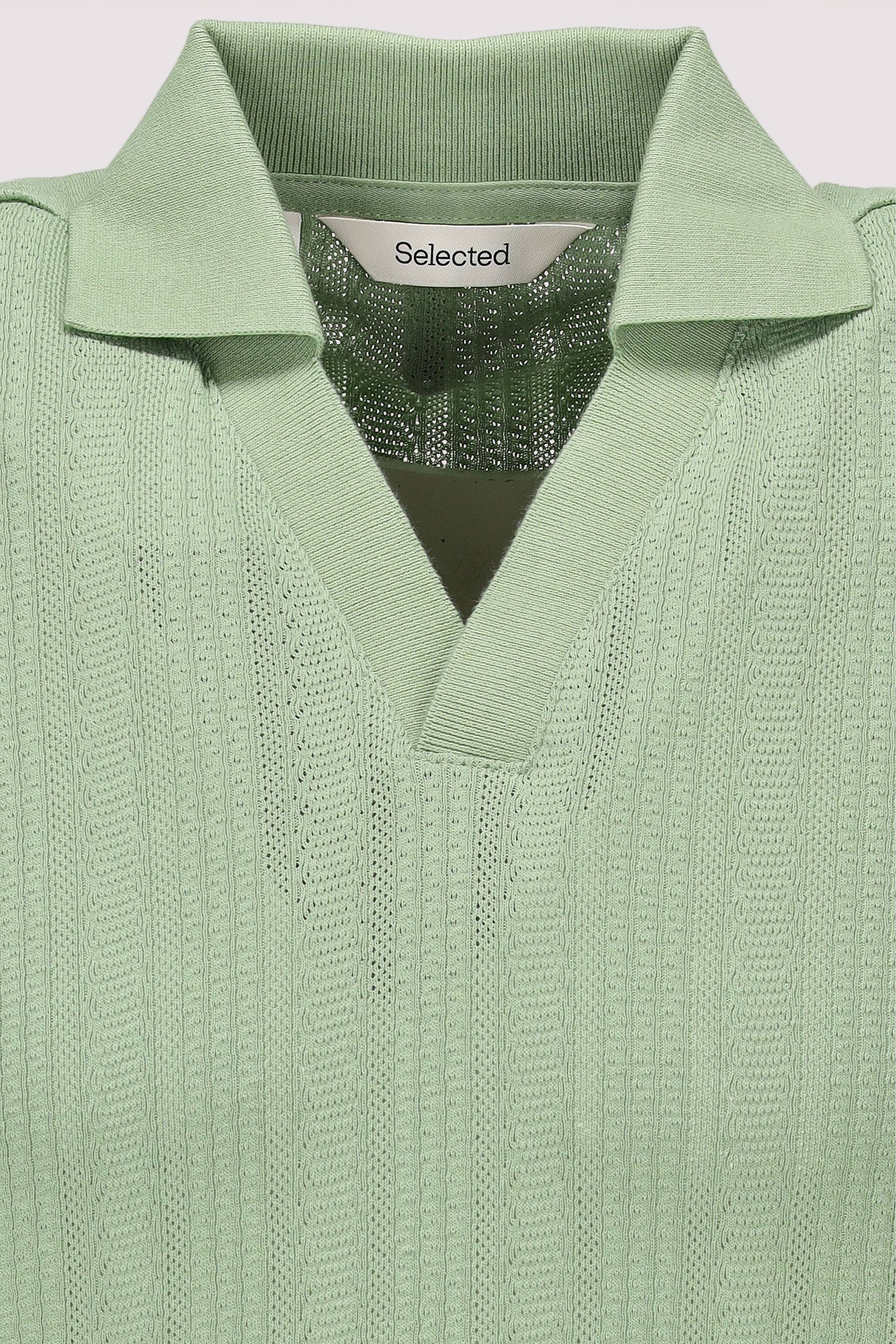 Selected - Selected Poloshirt in Aspengrün