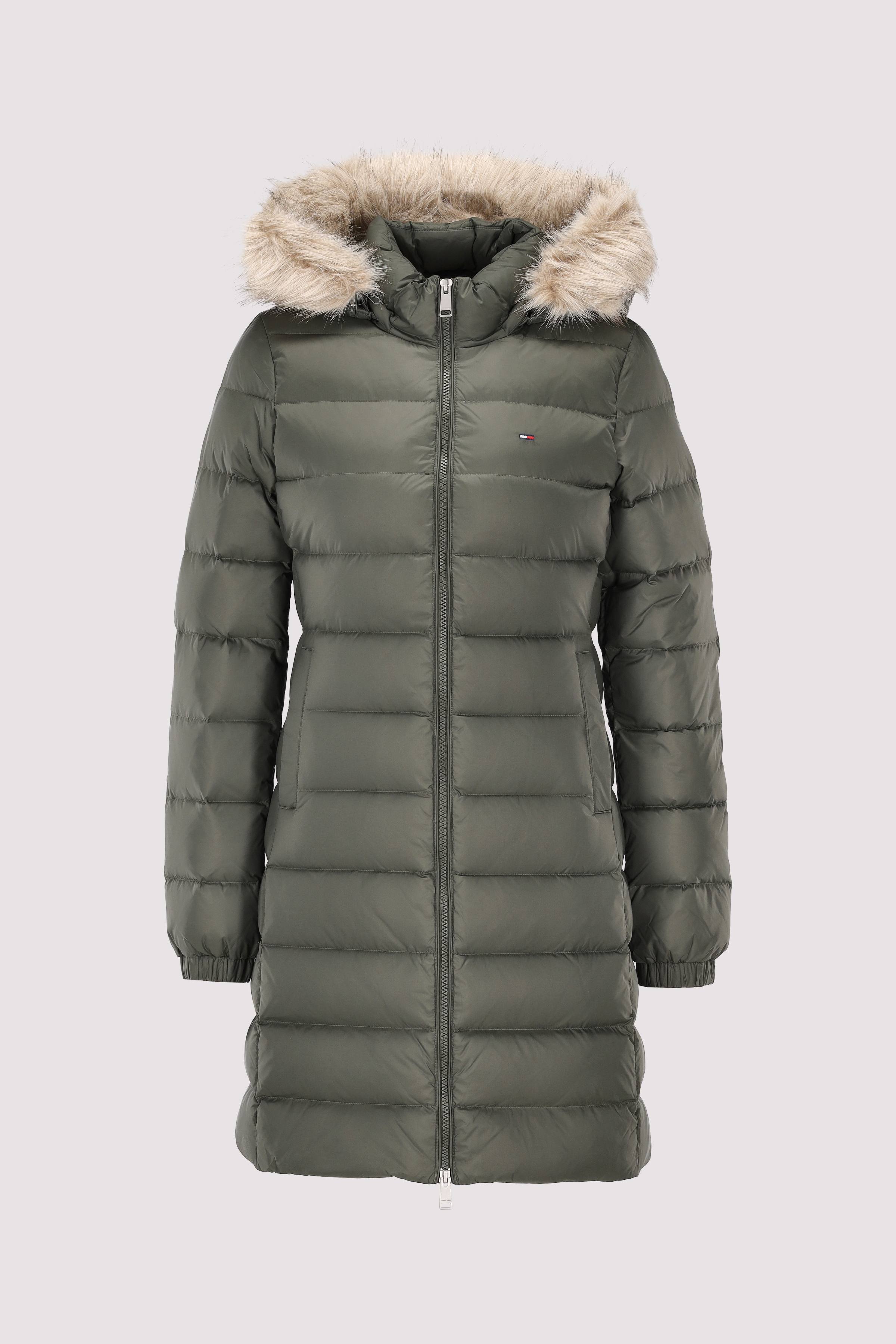 TJW ESSENTIAL HOODED DOWN COAT