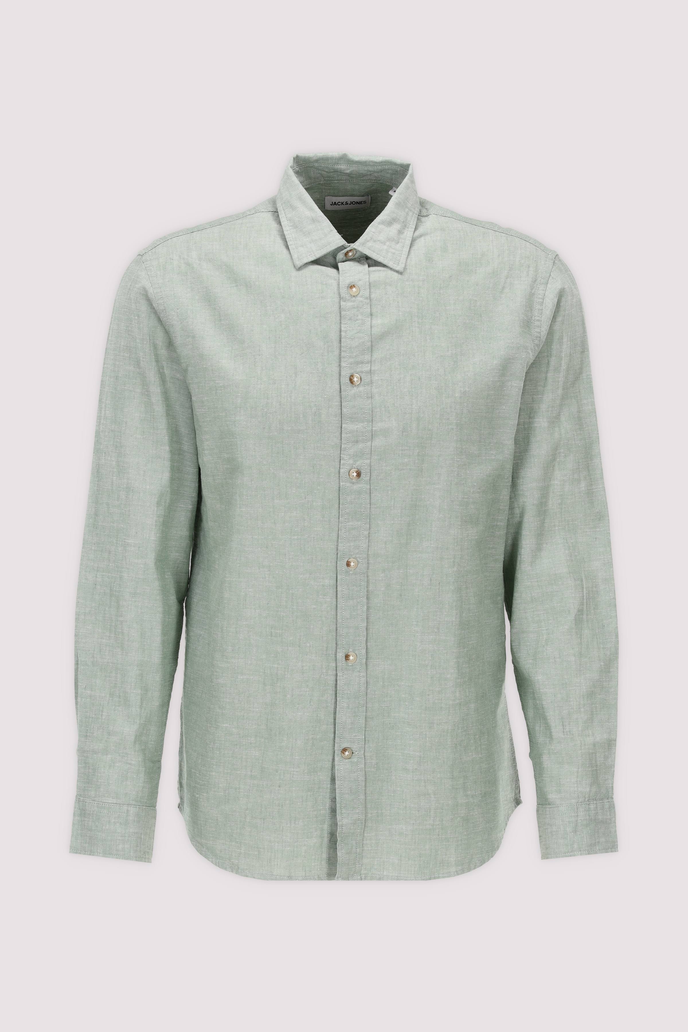 JJESUMMER LINEN BLEND SHIRT L/