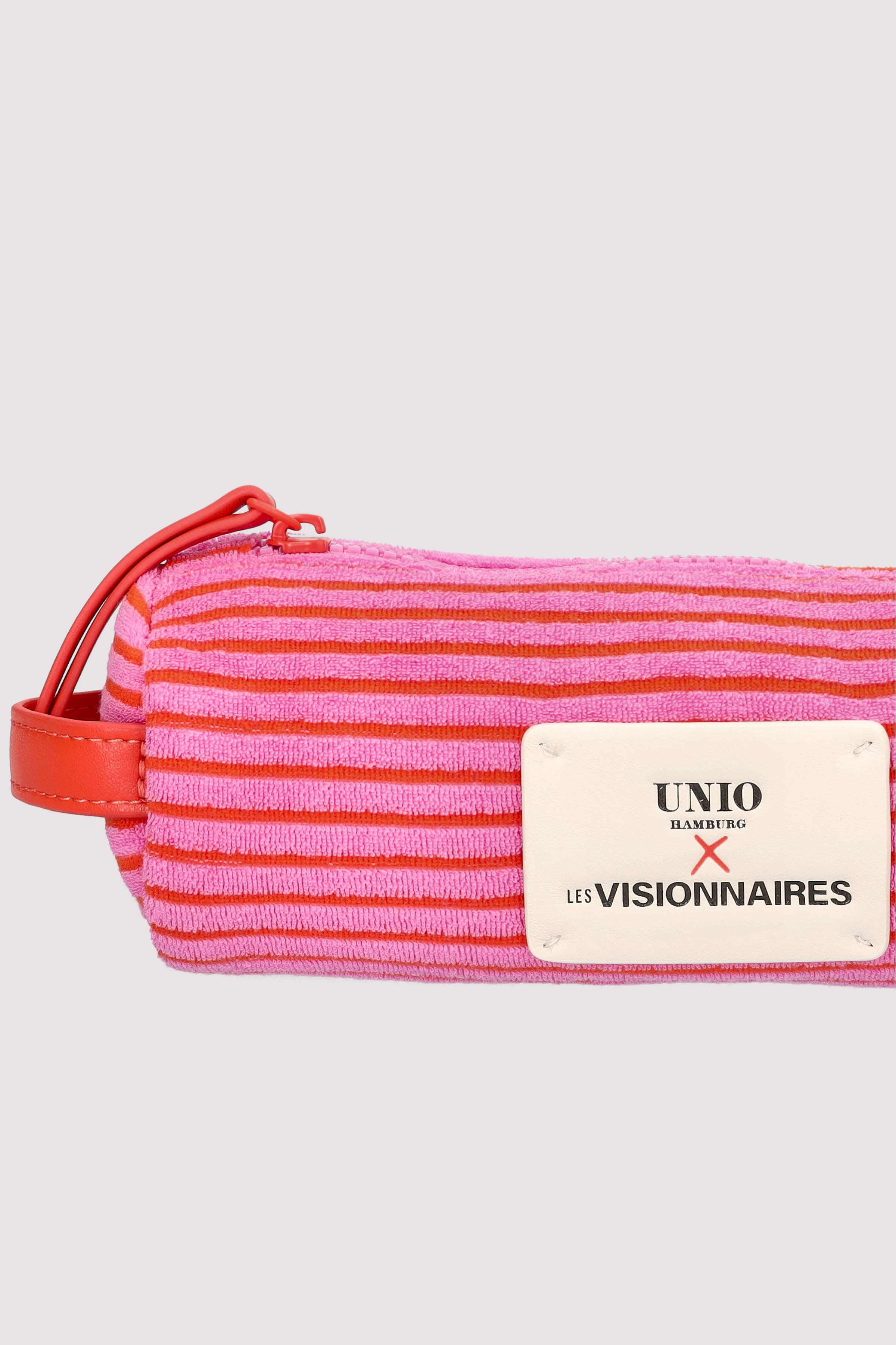Pink Kosmetiktasche aus Polyester