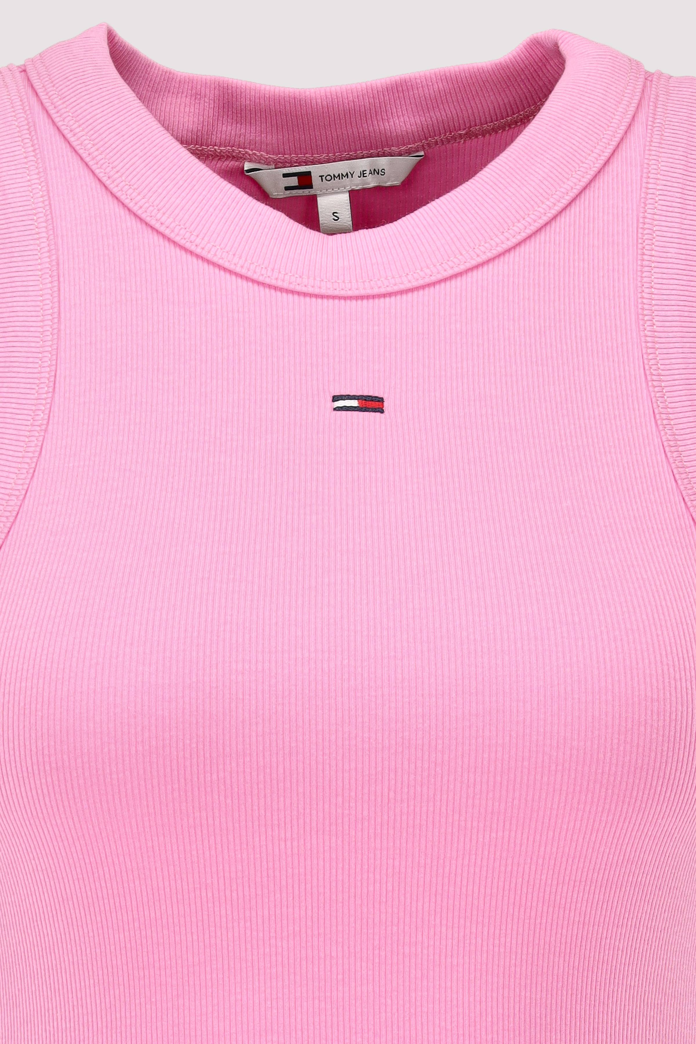 Tommy Hilfiger - Tommy Hilfiger Midikleid Pink Baumwolle