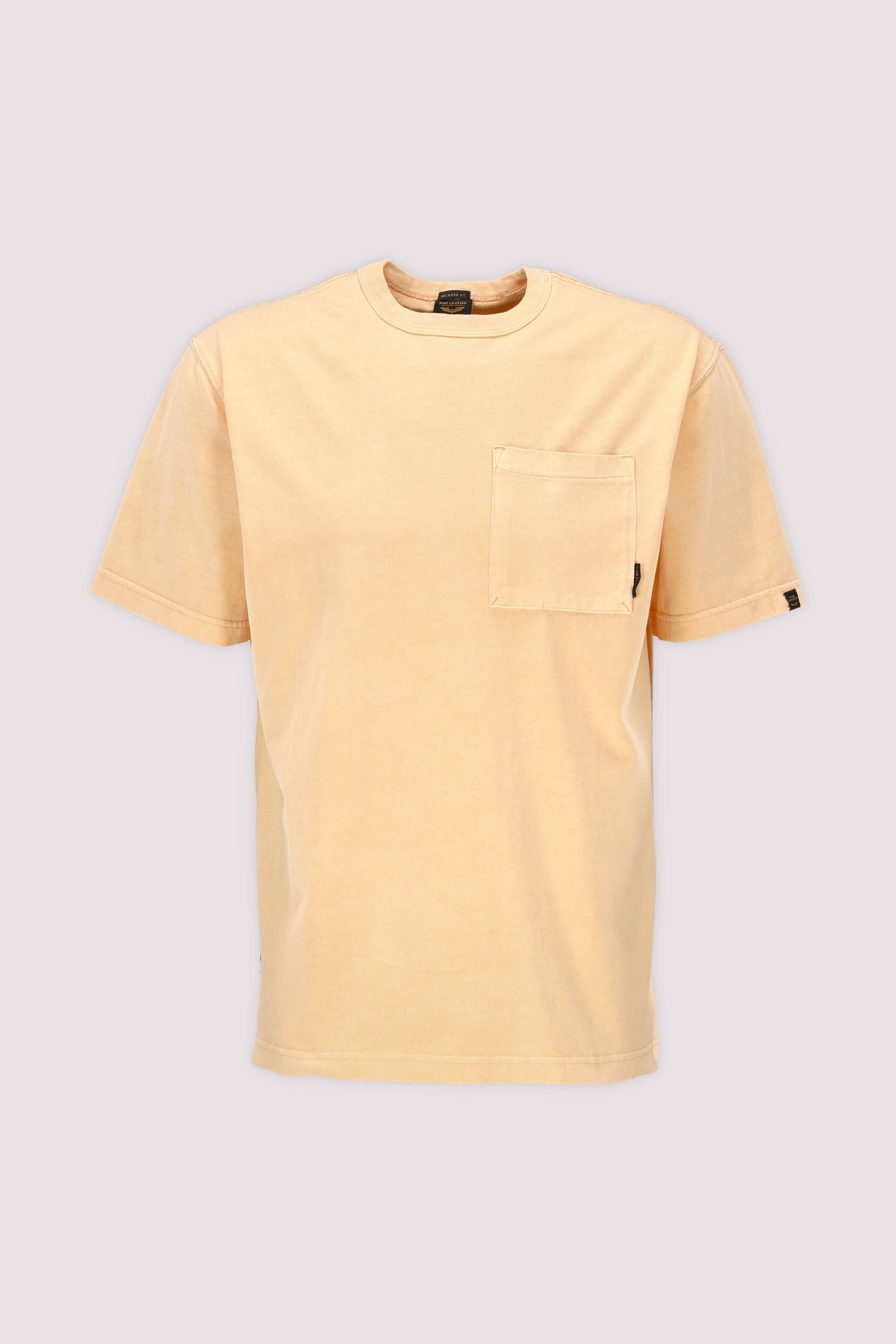 Short sleeve r-neck soft open