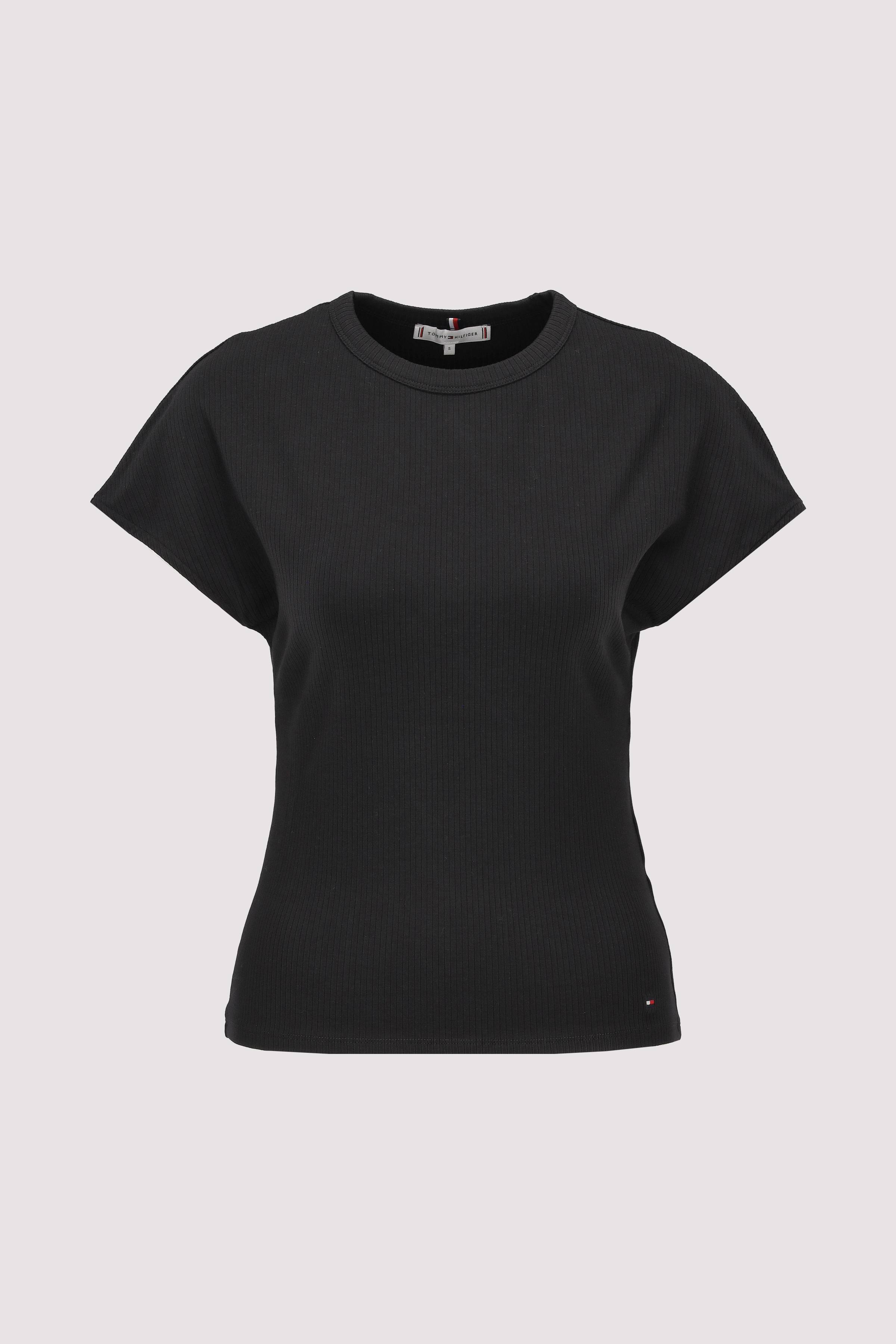 5X2 RIB SLIM C-NK CAP SLV TEE