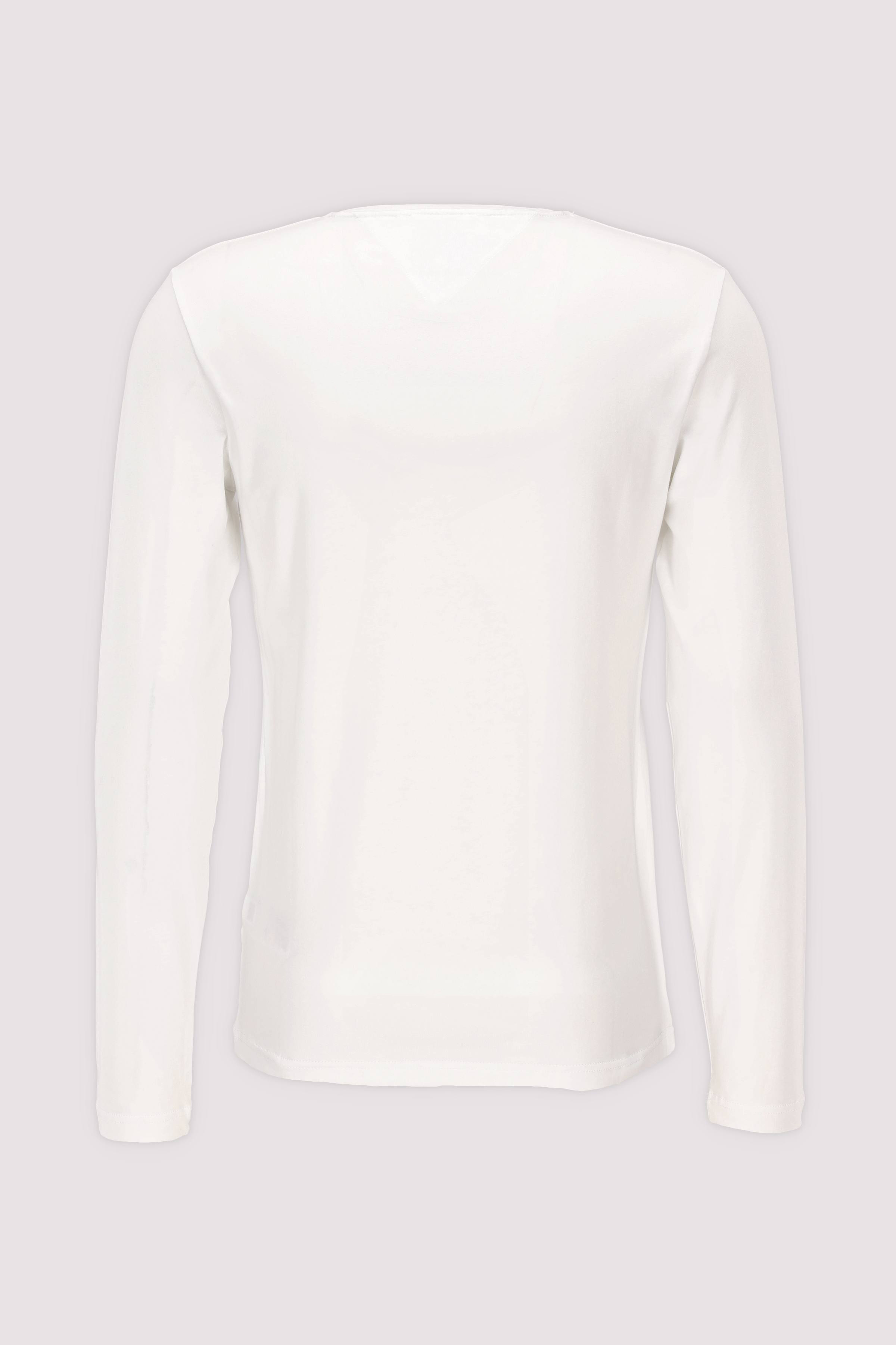 Tommy Hilfiger - Tommy Hilfiger Herren Longsleeve weiß