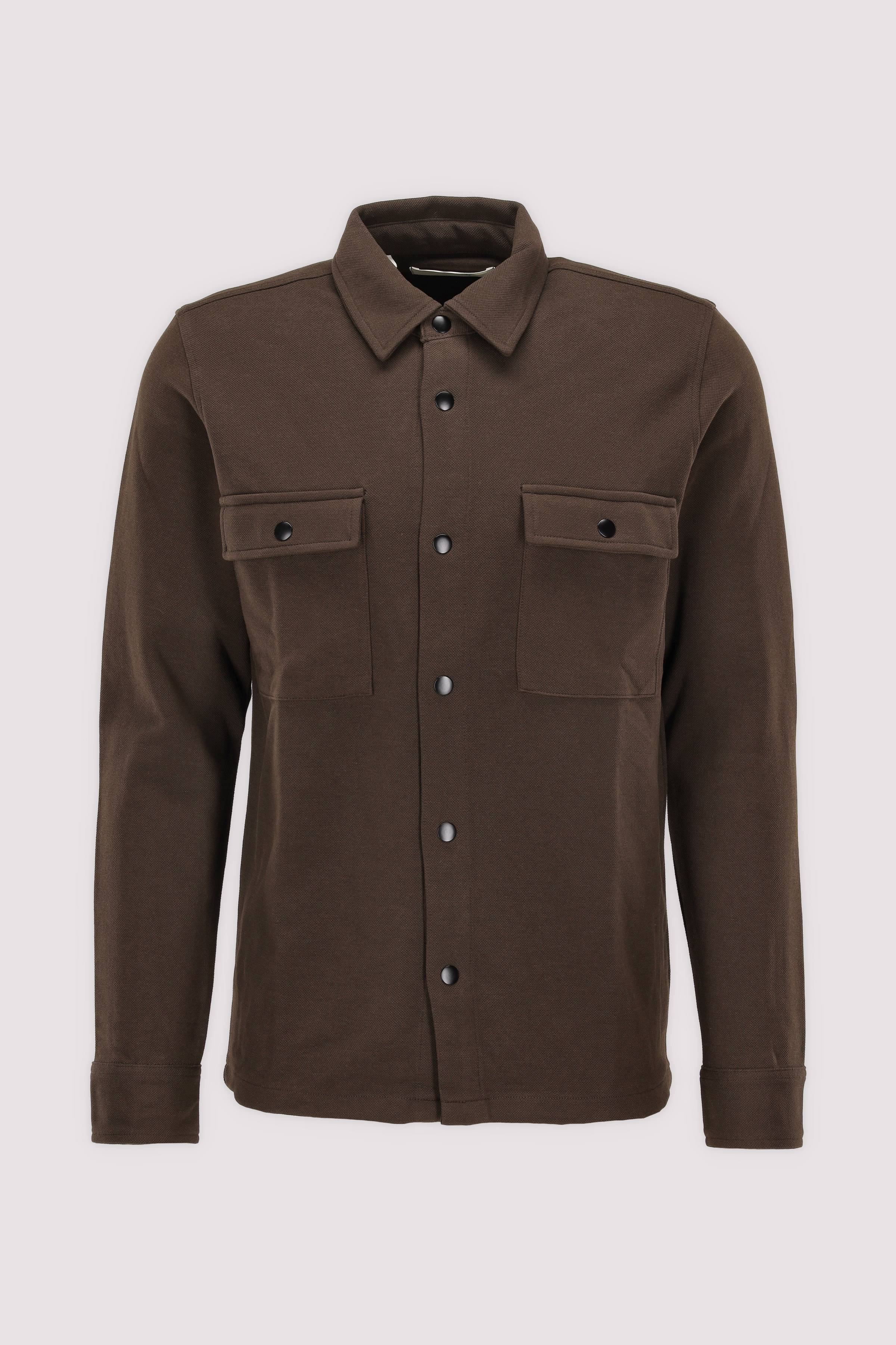 Selected Sweat-Hemd Braun, lässig