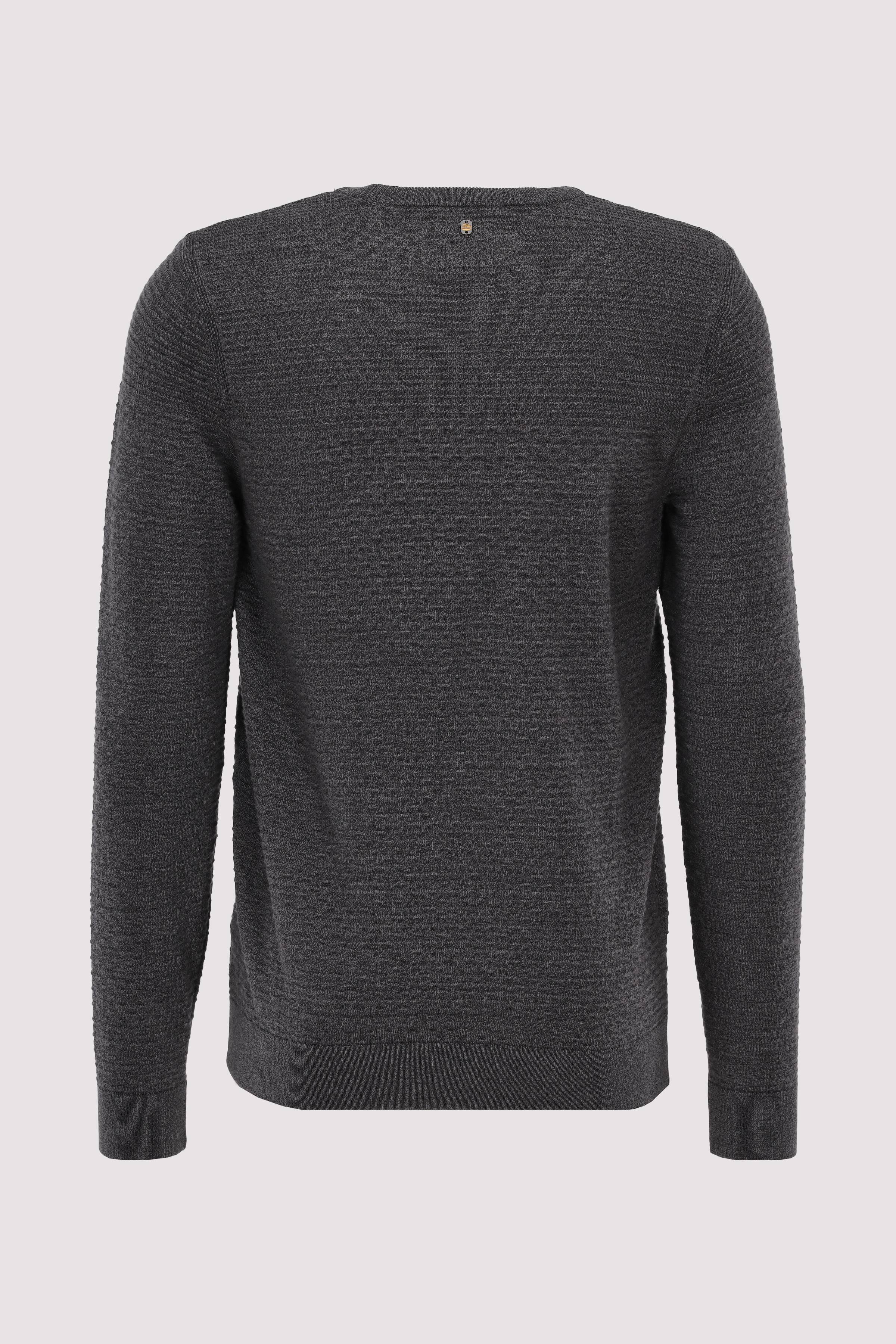 R-neck cotton mouline