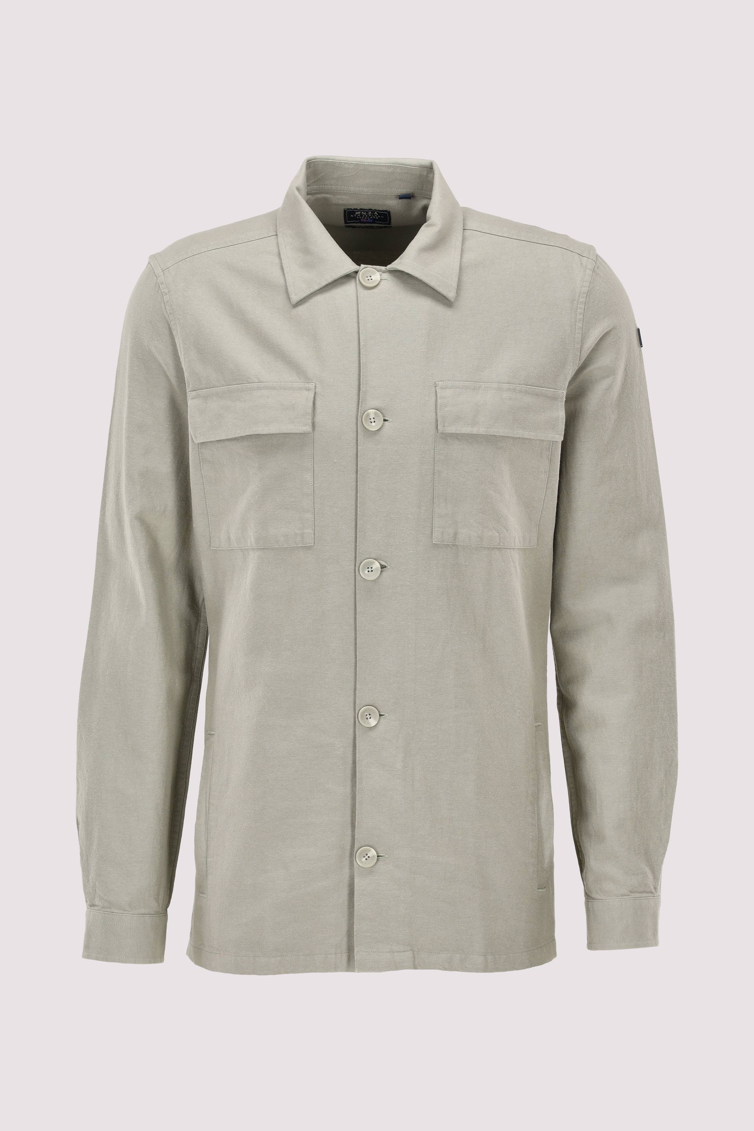 New Zealand Auckland Overshirt Leinenmix