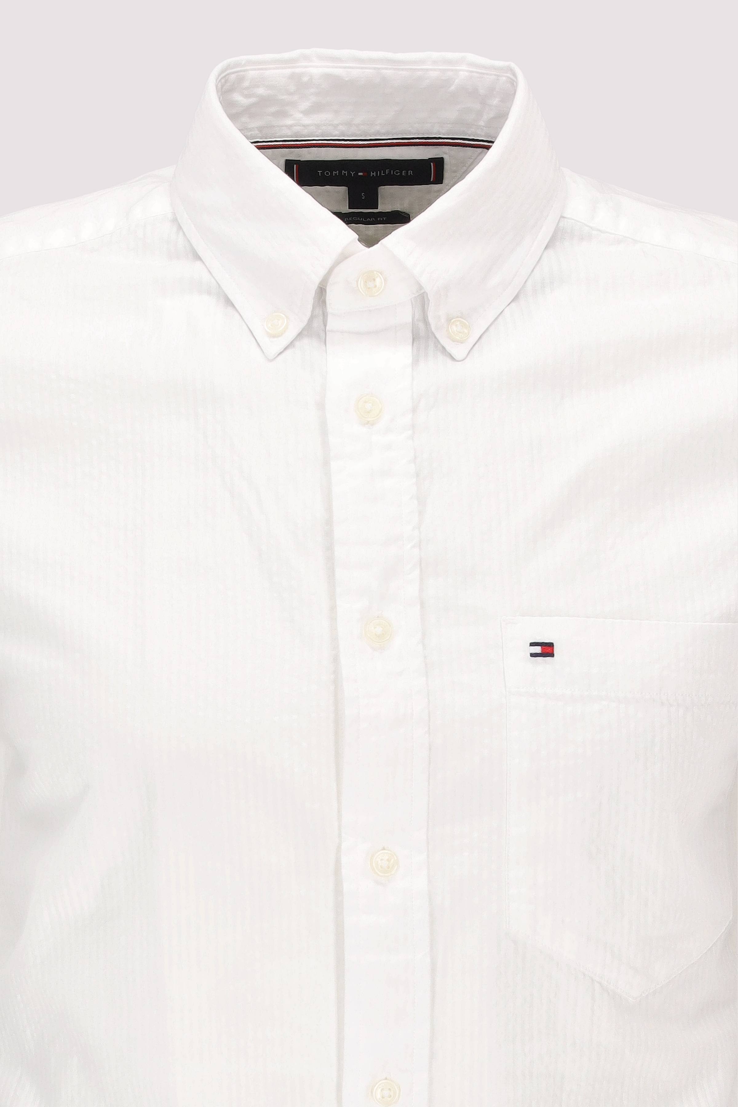 Tommy Hilfiger - SEERSUCKER SOLID SS RF  SHIRT