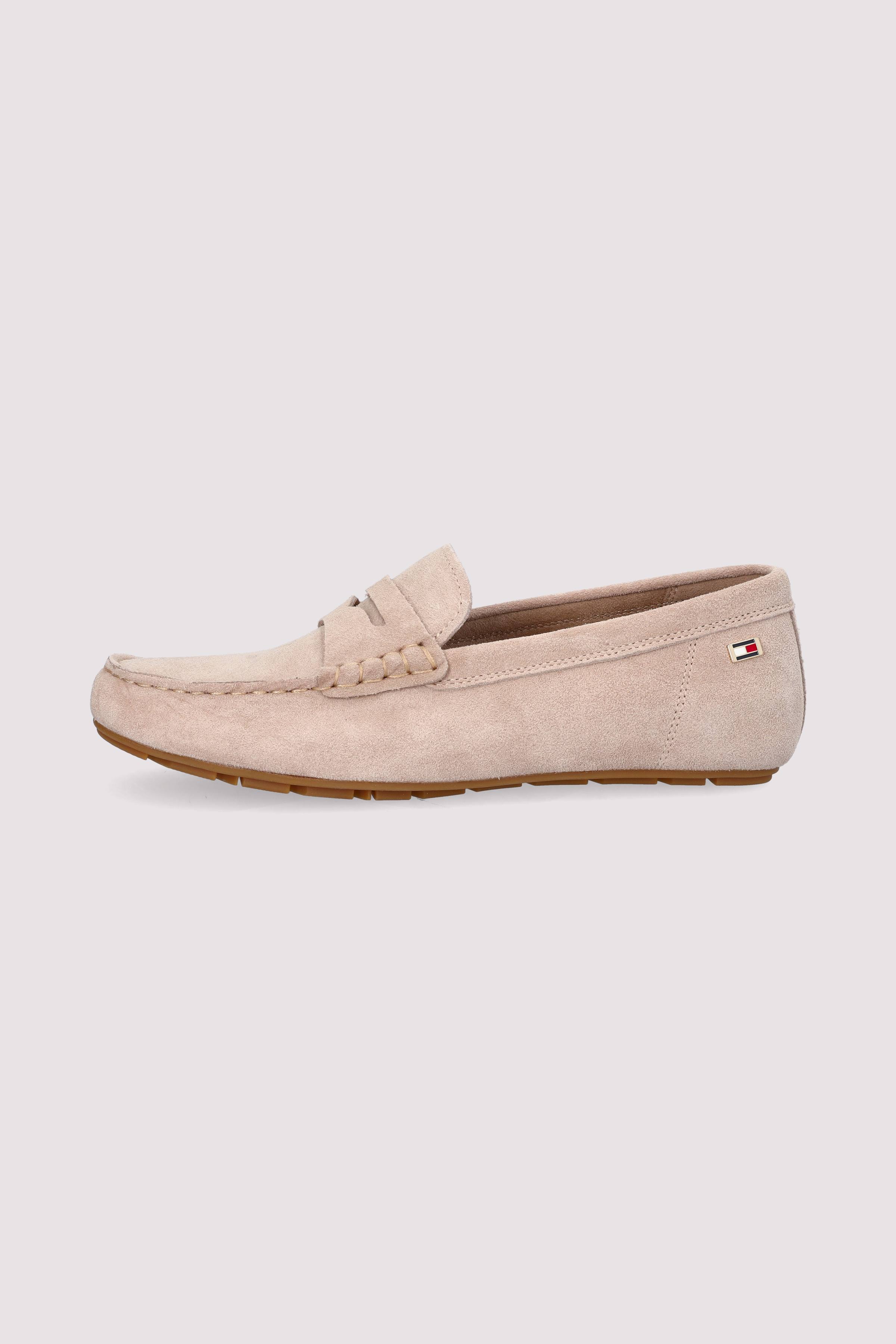 FLAG SOFT SUEDE DRIVER LOAFER