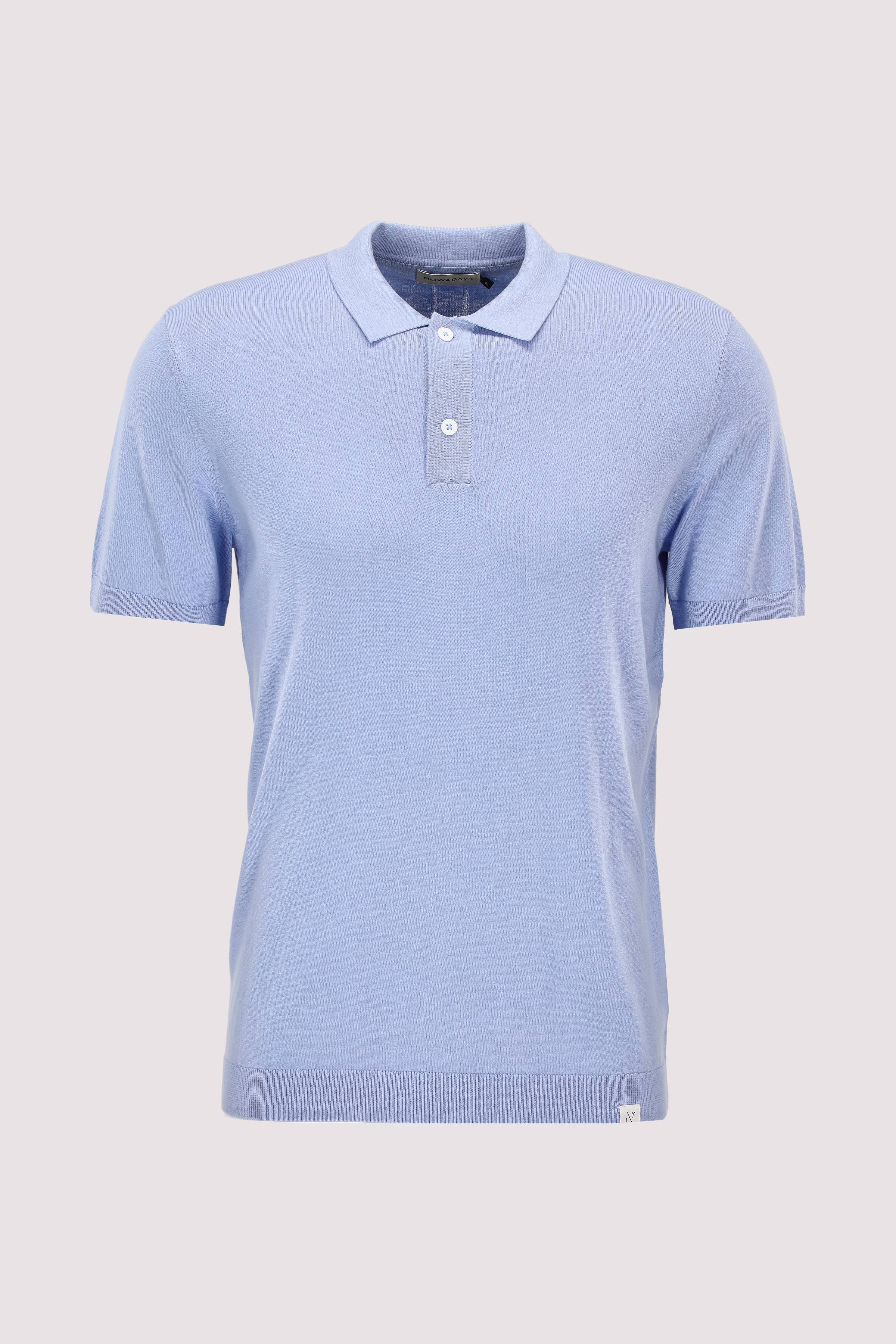 NOWADAYS - knitted silk polo NOWADAYS - knitted silk polo