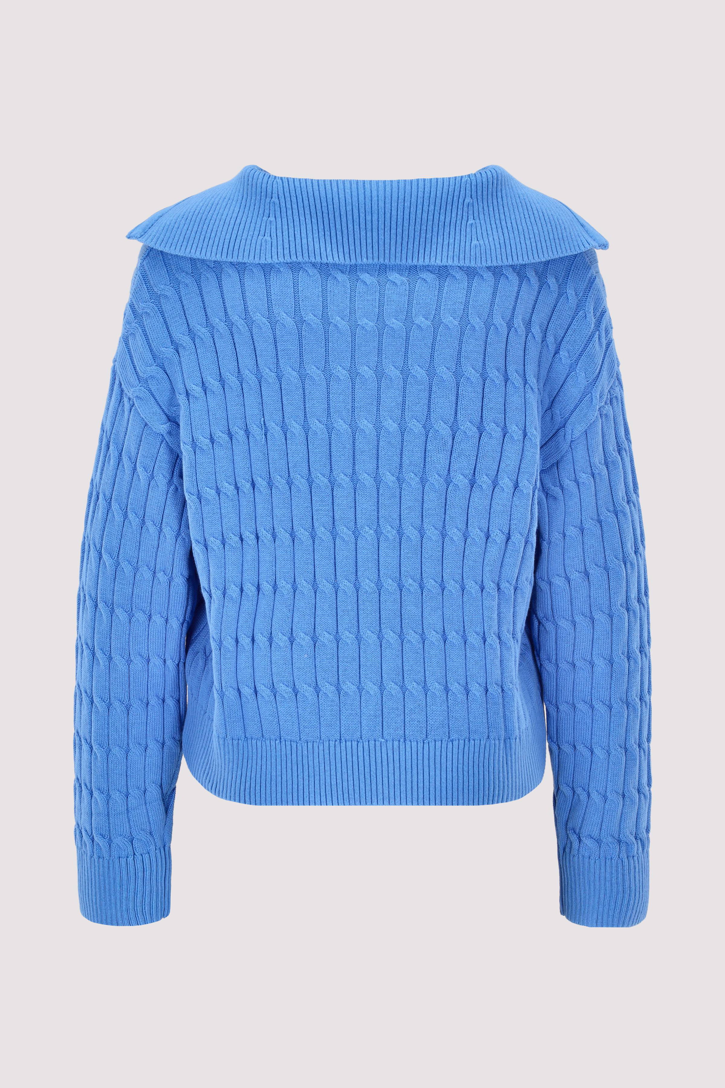 CO CABLE MID GG 1/2 ZIP LS SWT