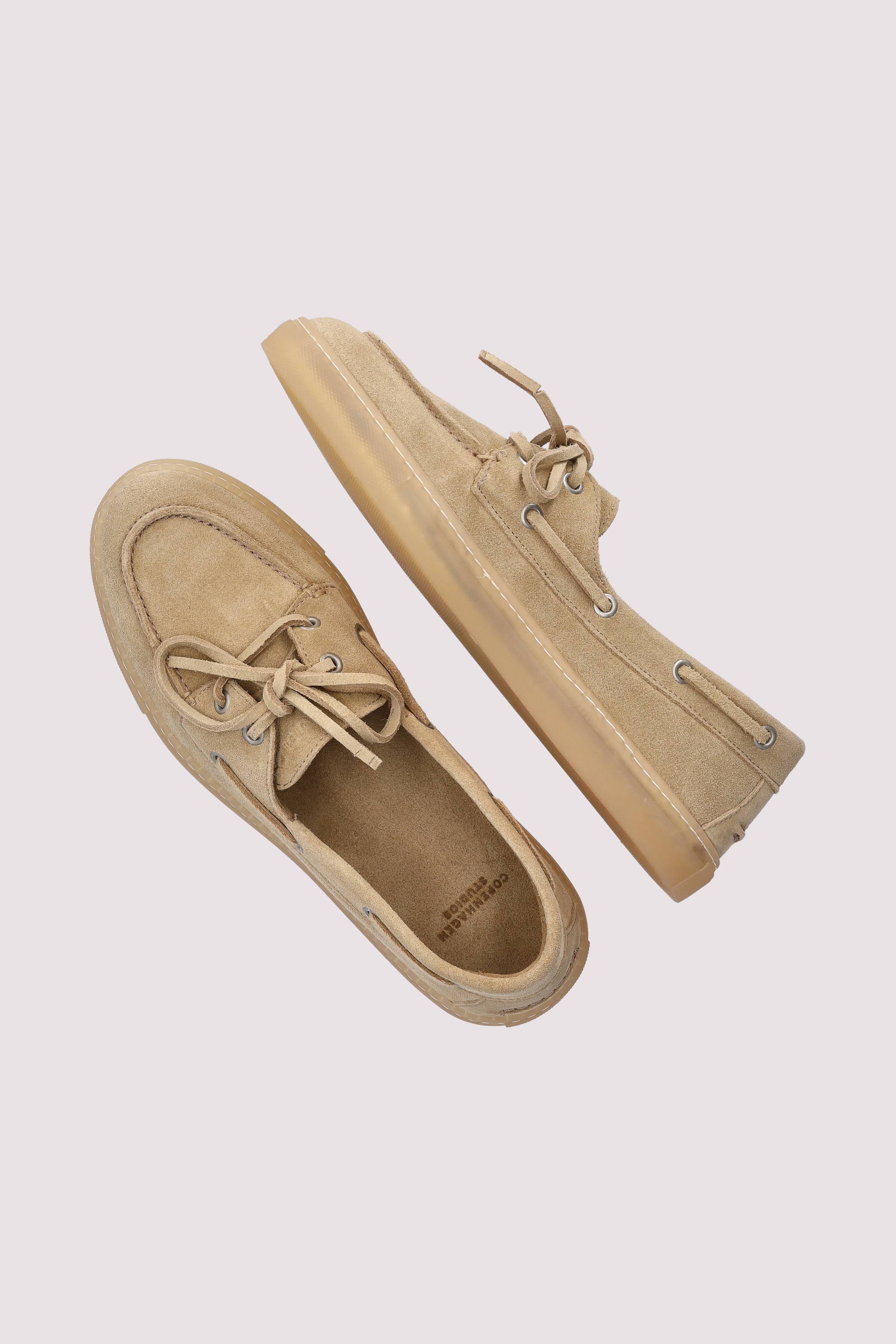 Copenhagen - Copenhagen Damen-Loafer Suede Sand