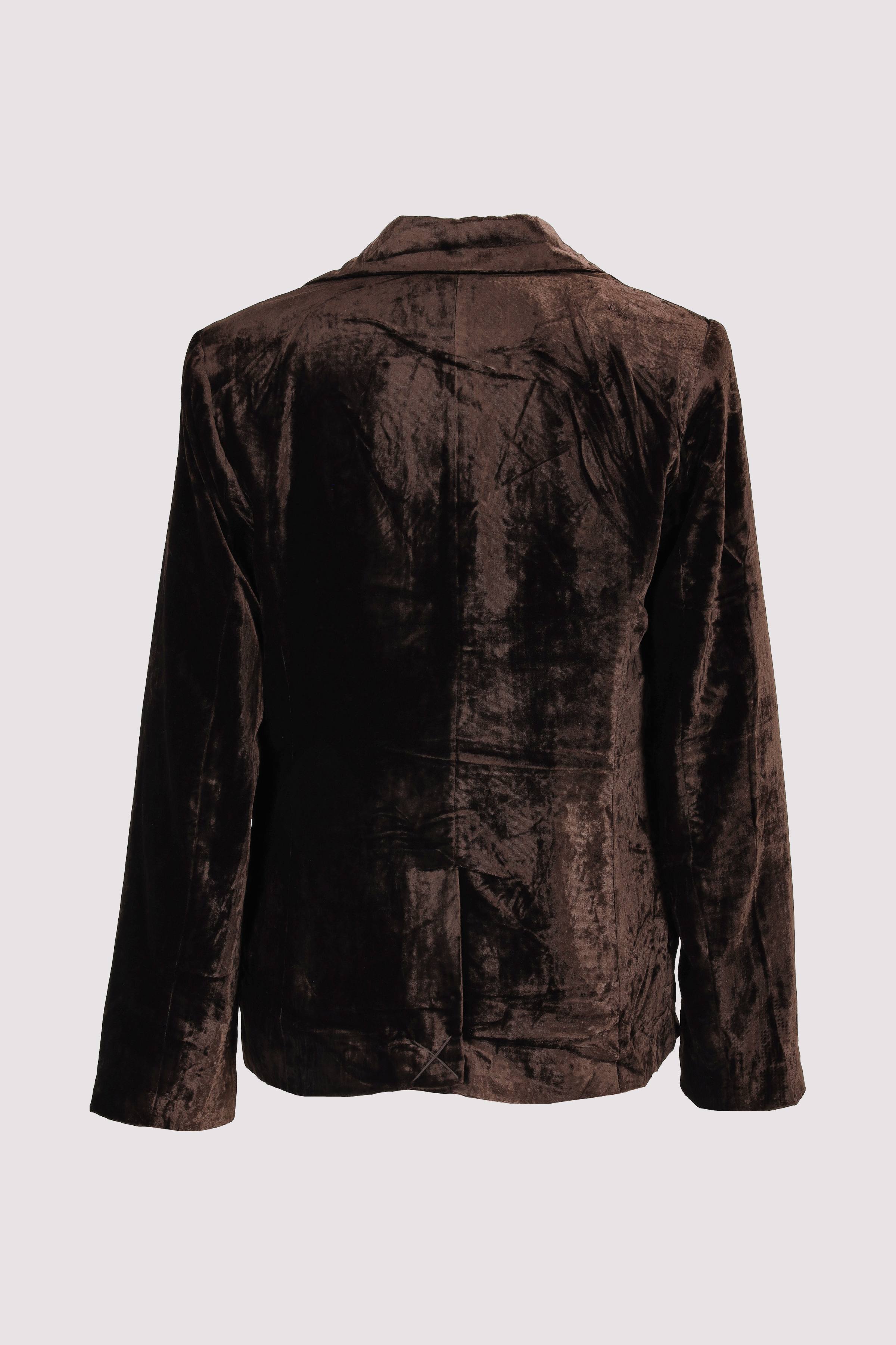 Kurzer Blazer Grace in Choco, vielseitig