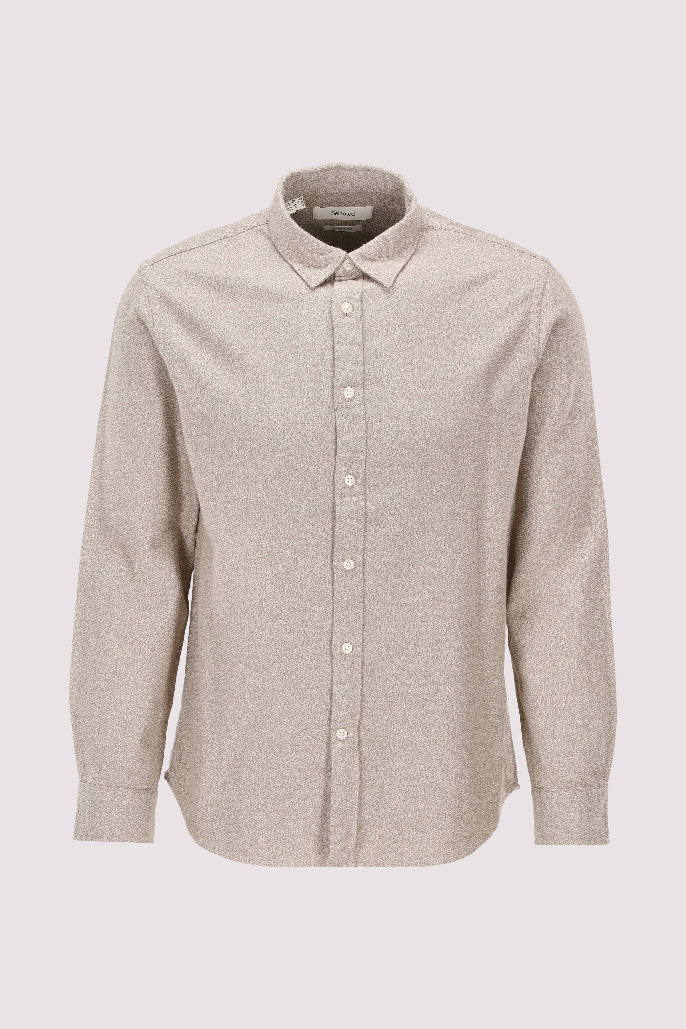 SLHREGNOAH BRUSHED TWIST SHIRT