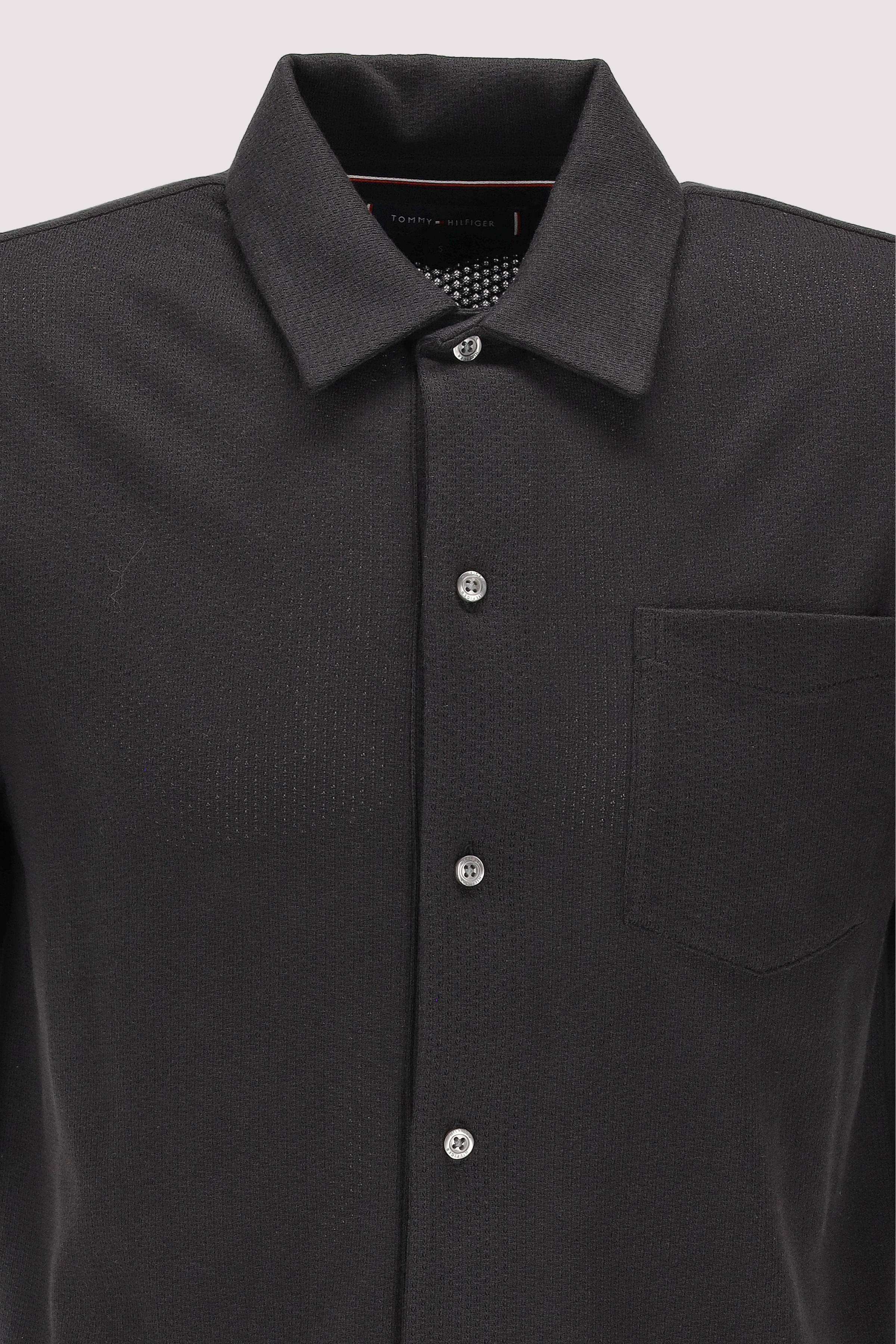 Tommy Hilfiger - OPEN KNIT FULL PLACKET REG POL Tommy Hilfiger - OPEN KNIT FULL PLACKET REG POL