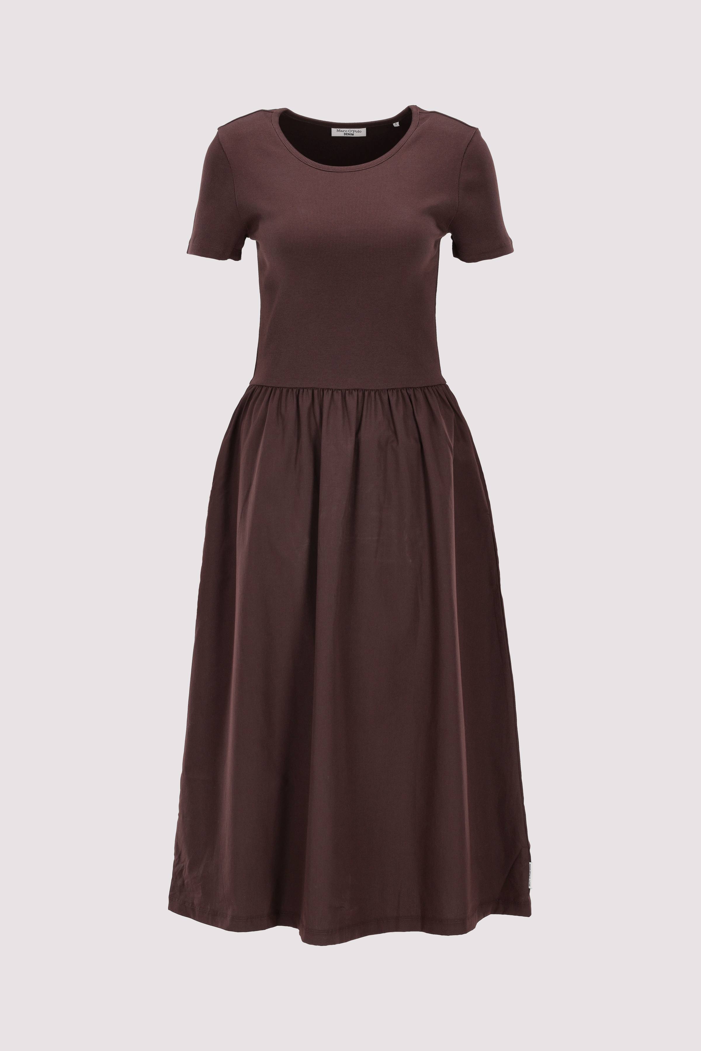 Marc O'Polo T-Shirt, weich, auberginefar