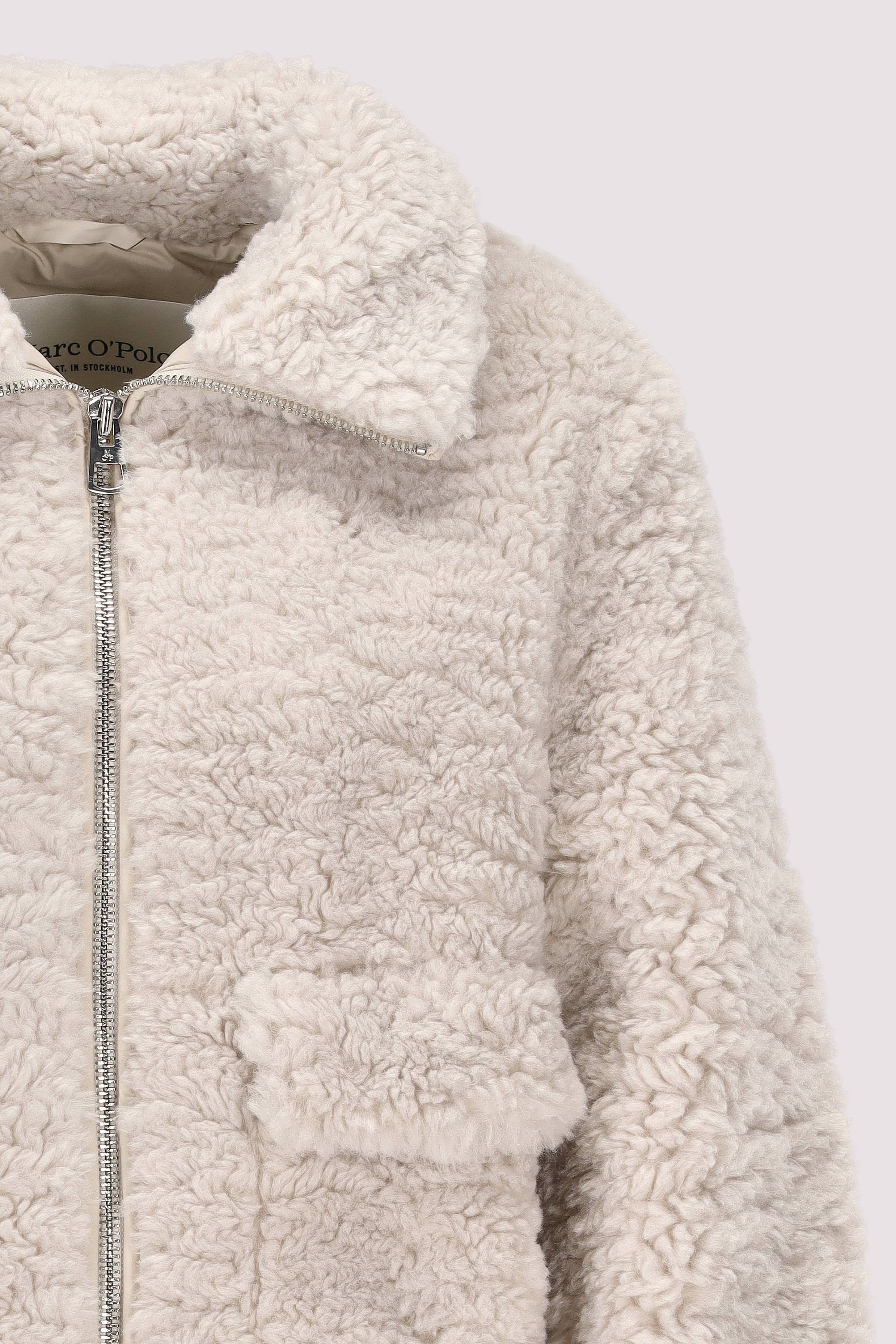 Marc O´Polo International - Zip jacket, curly, stand-up co