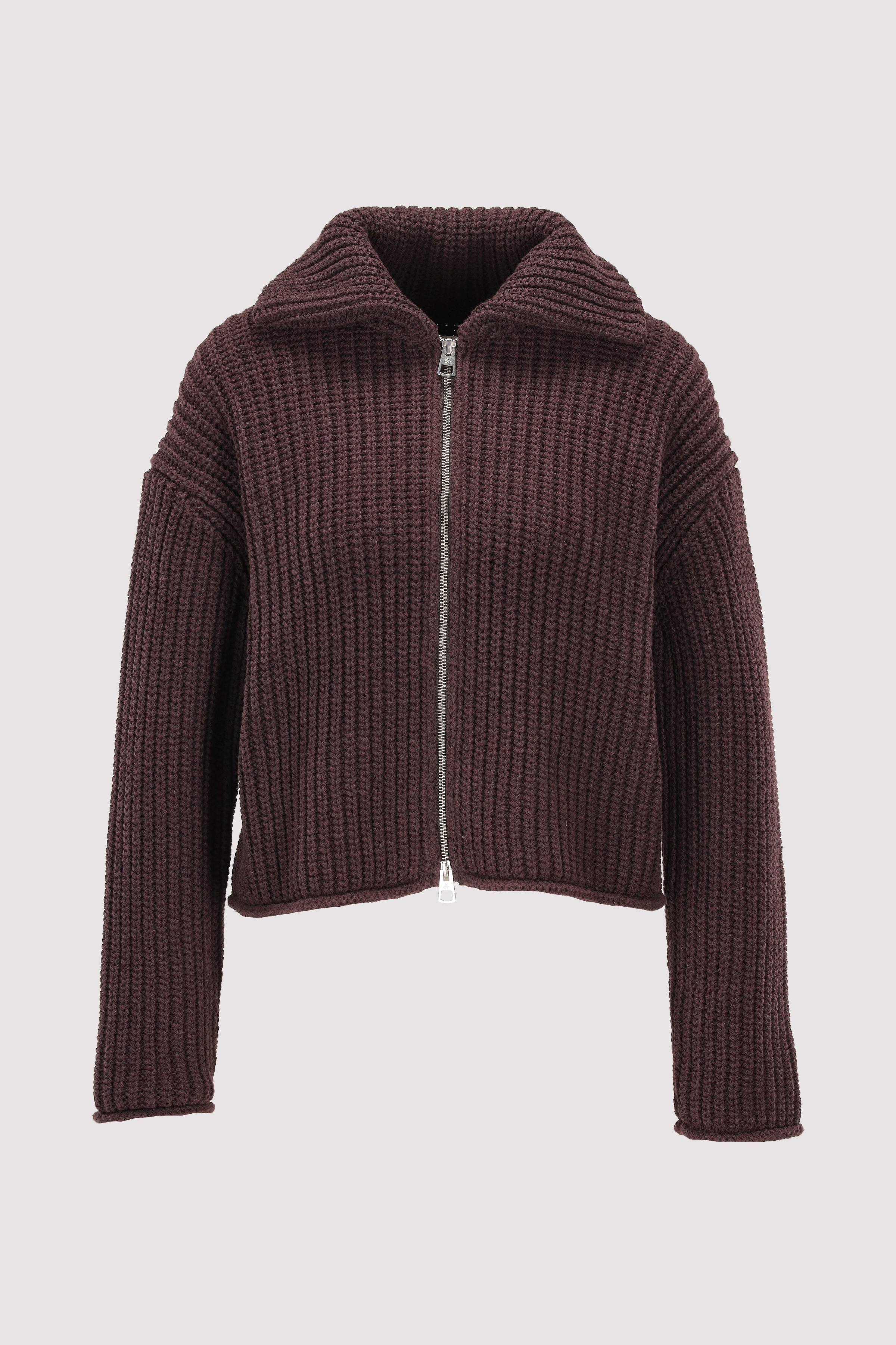 Marc O'Polo Strickjacke Black Cherry