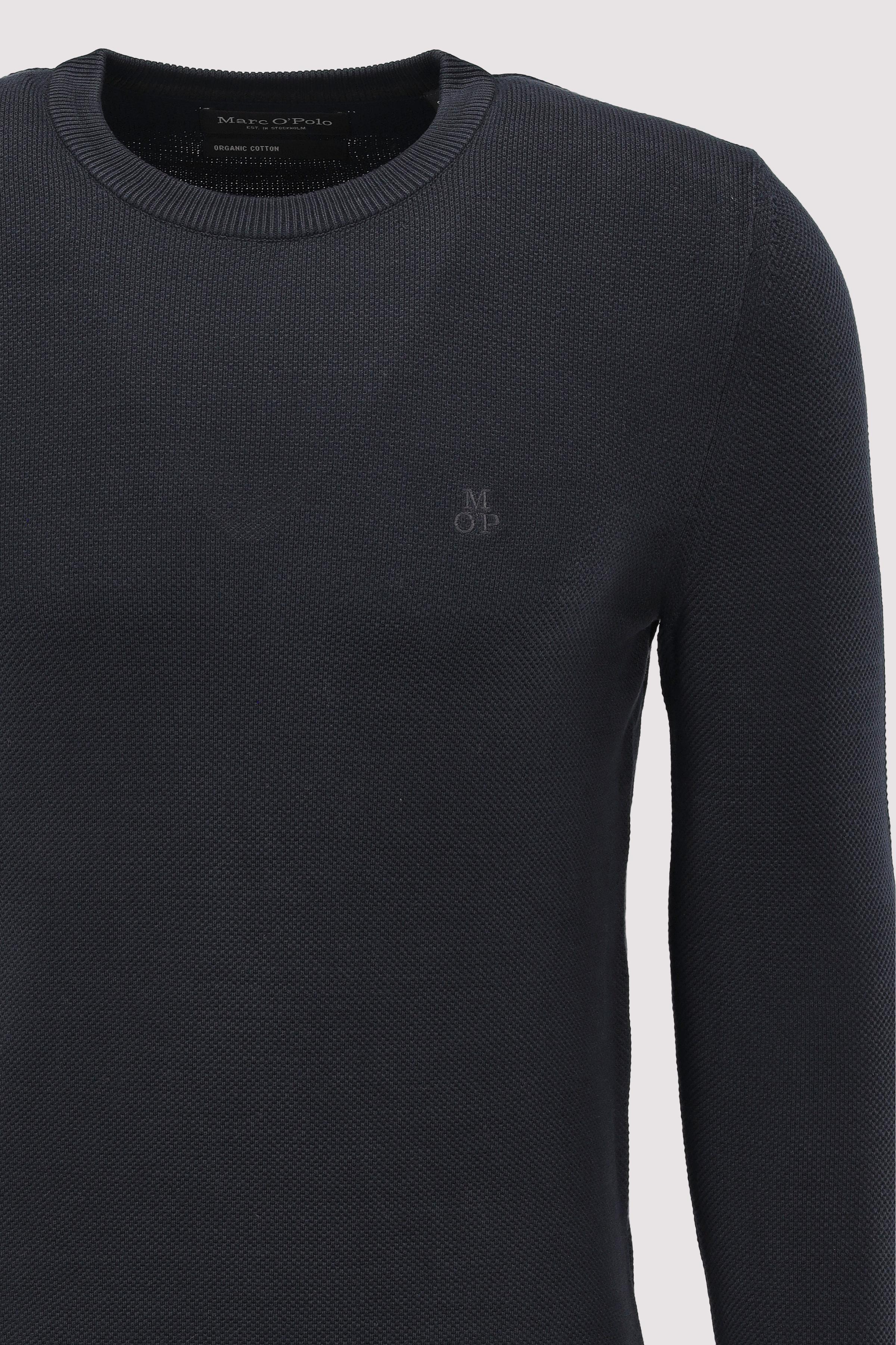 Marc O´Polo International - Crewneck, cotton slub, piqué s Marc O´Polo International - Crewneck, cotton slub, piqué s