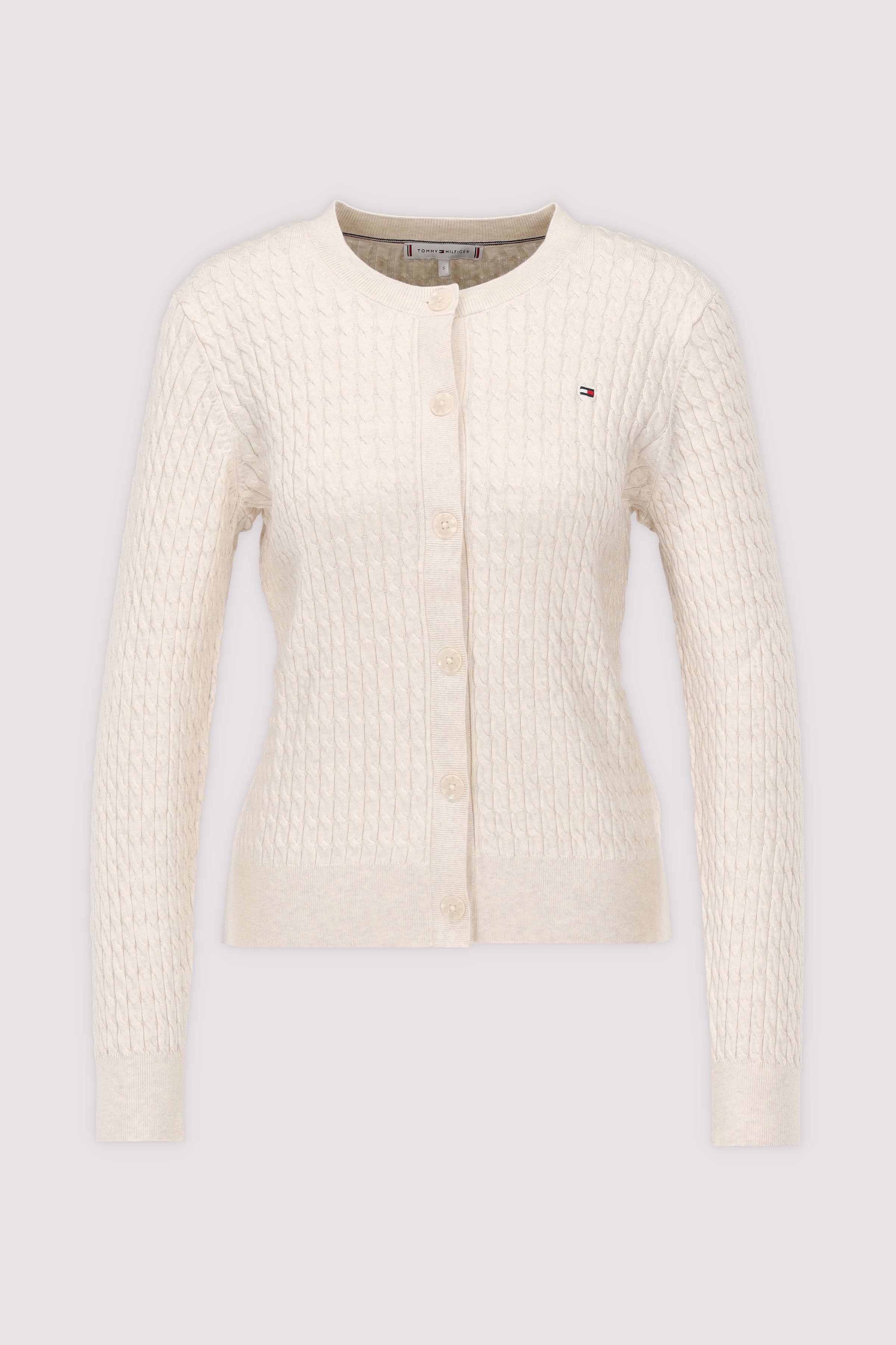 CO CABLE C-NK LS CARDIGAN