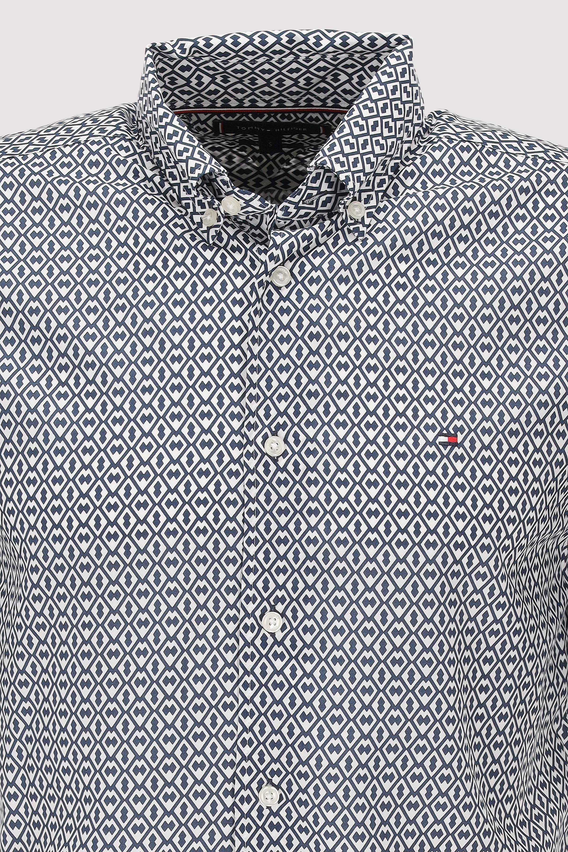 Tommy Hilfiger - LIGHTWEIGHT GEO SS RF SHIRT