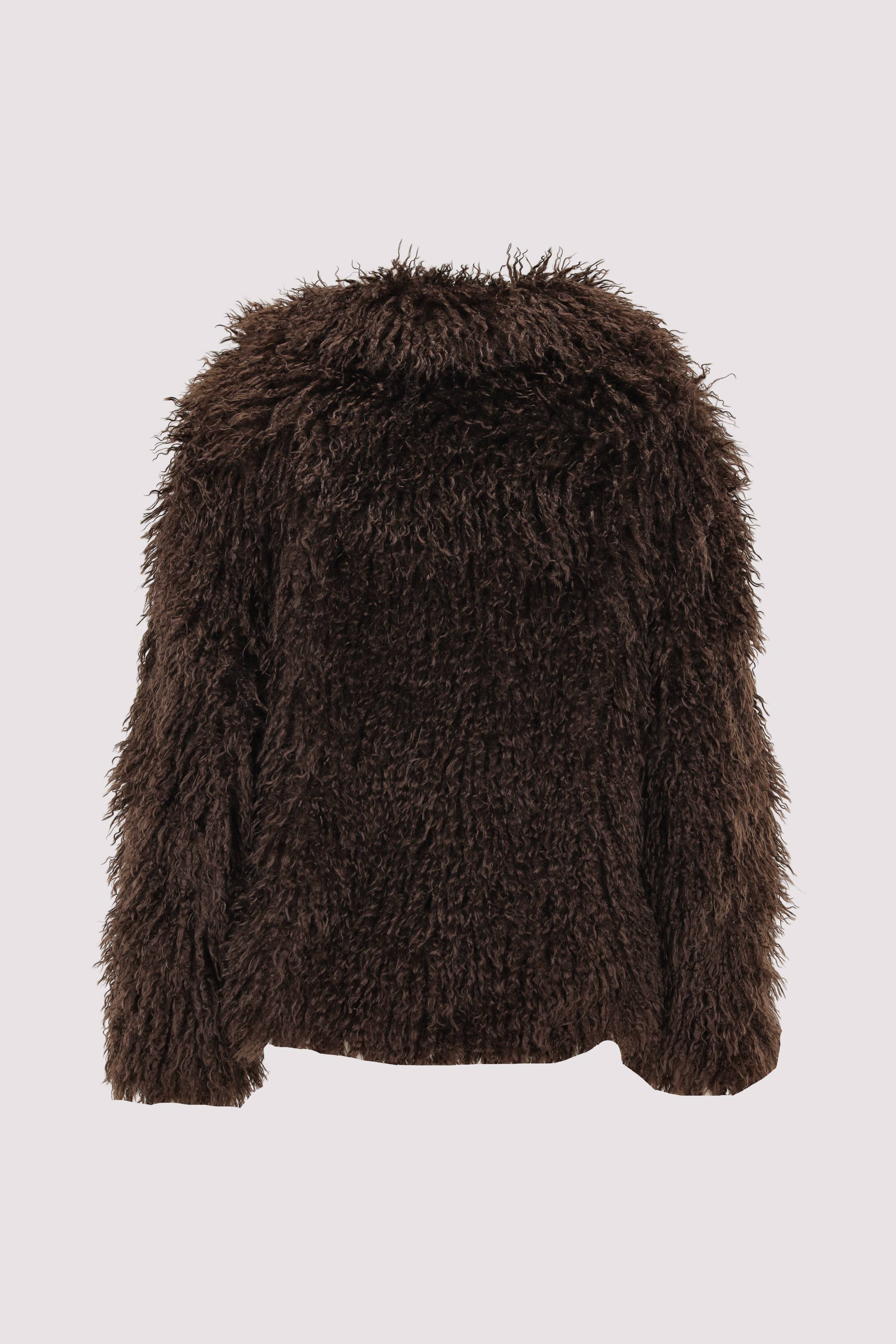 Rino und Pelle Jacke Coffee