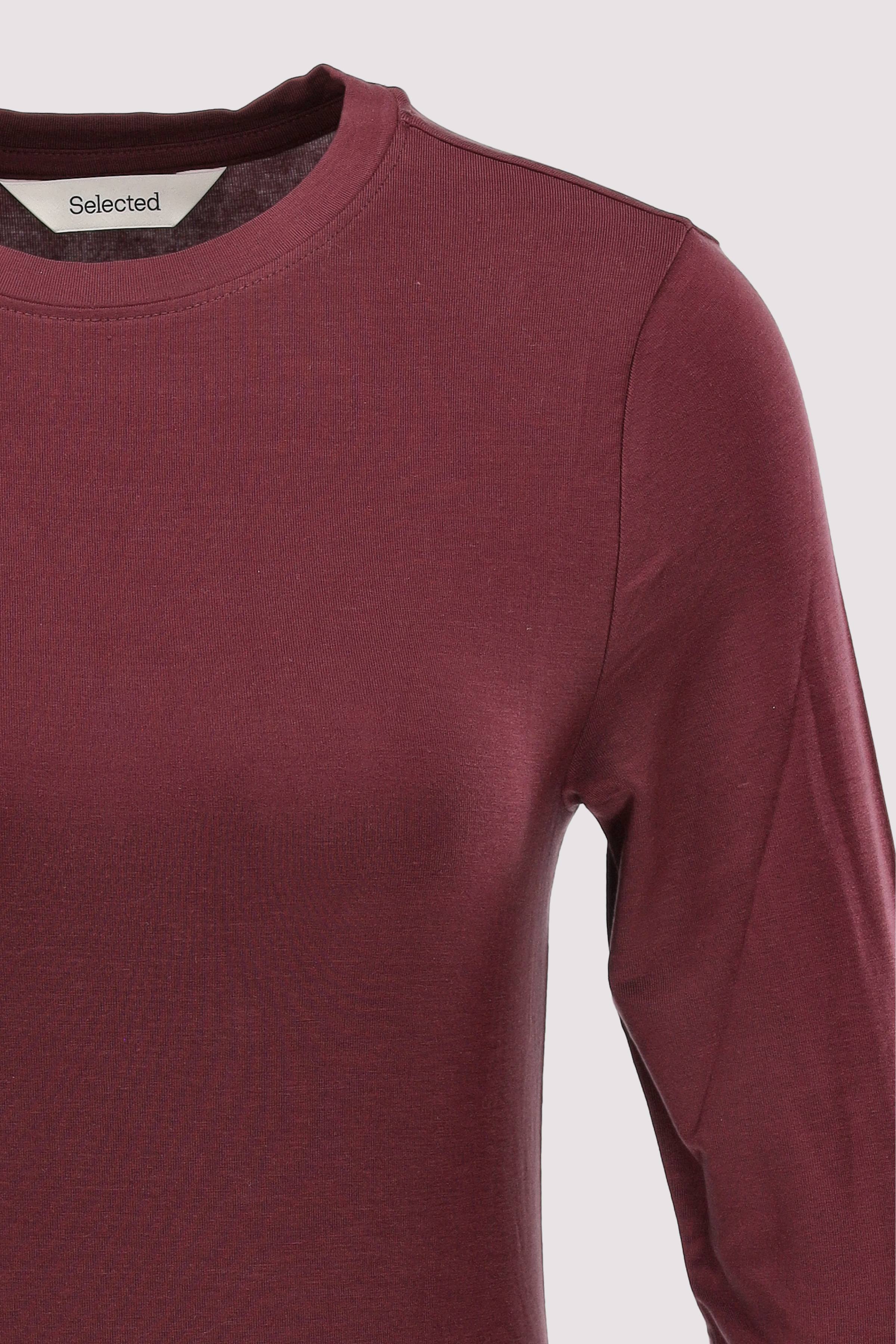 Selected - SLFMANJA LS O-NECK NOOS