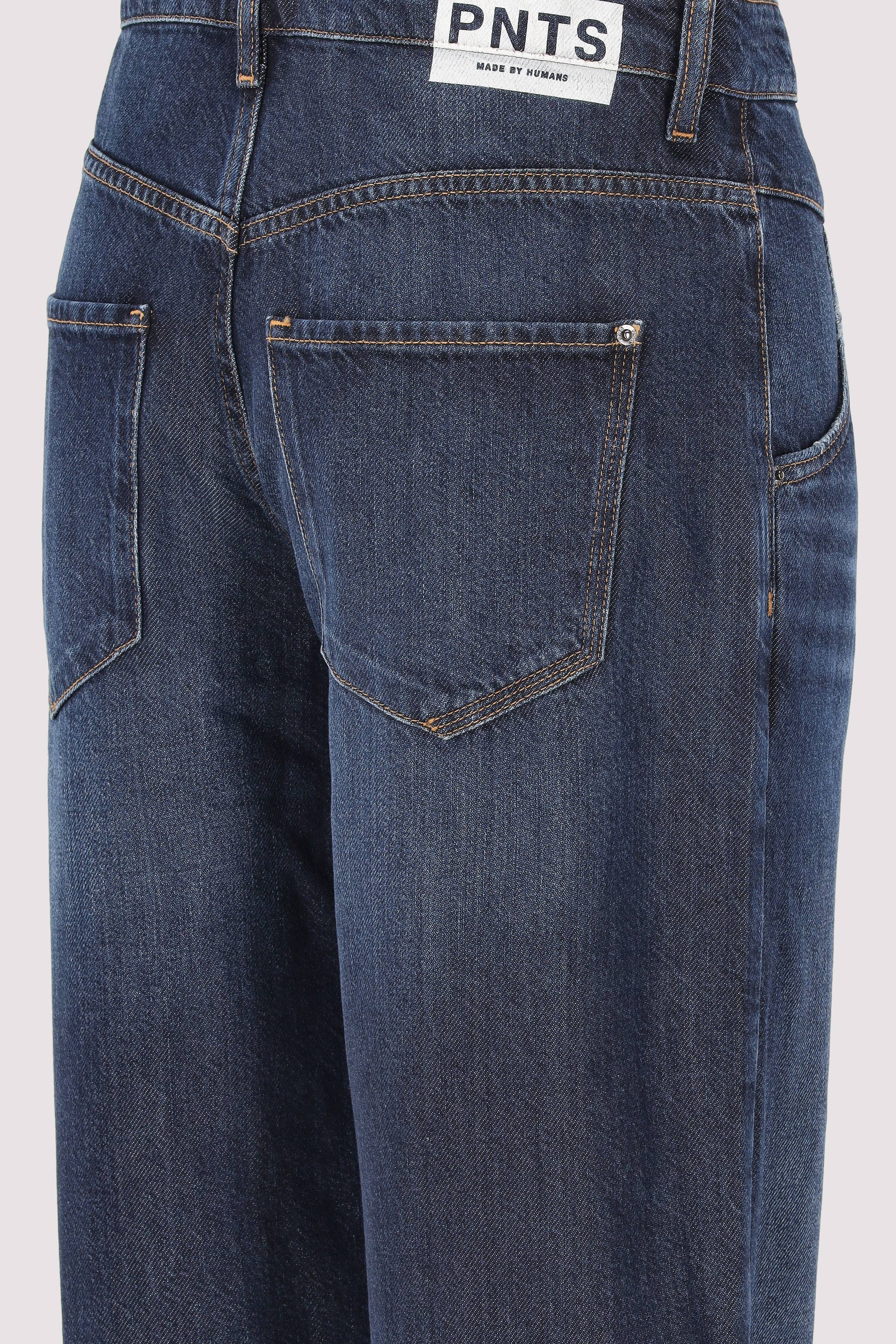 PNTS - PNTS O-Shape-Jeans in Dunkelblau
