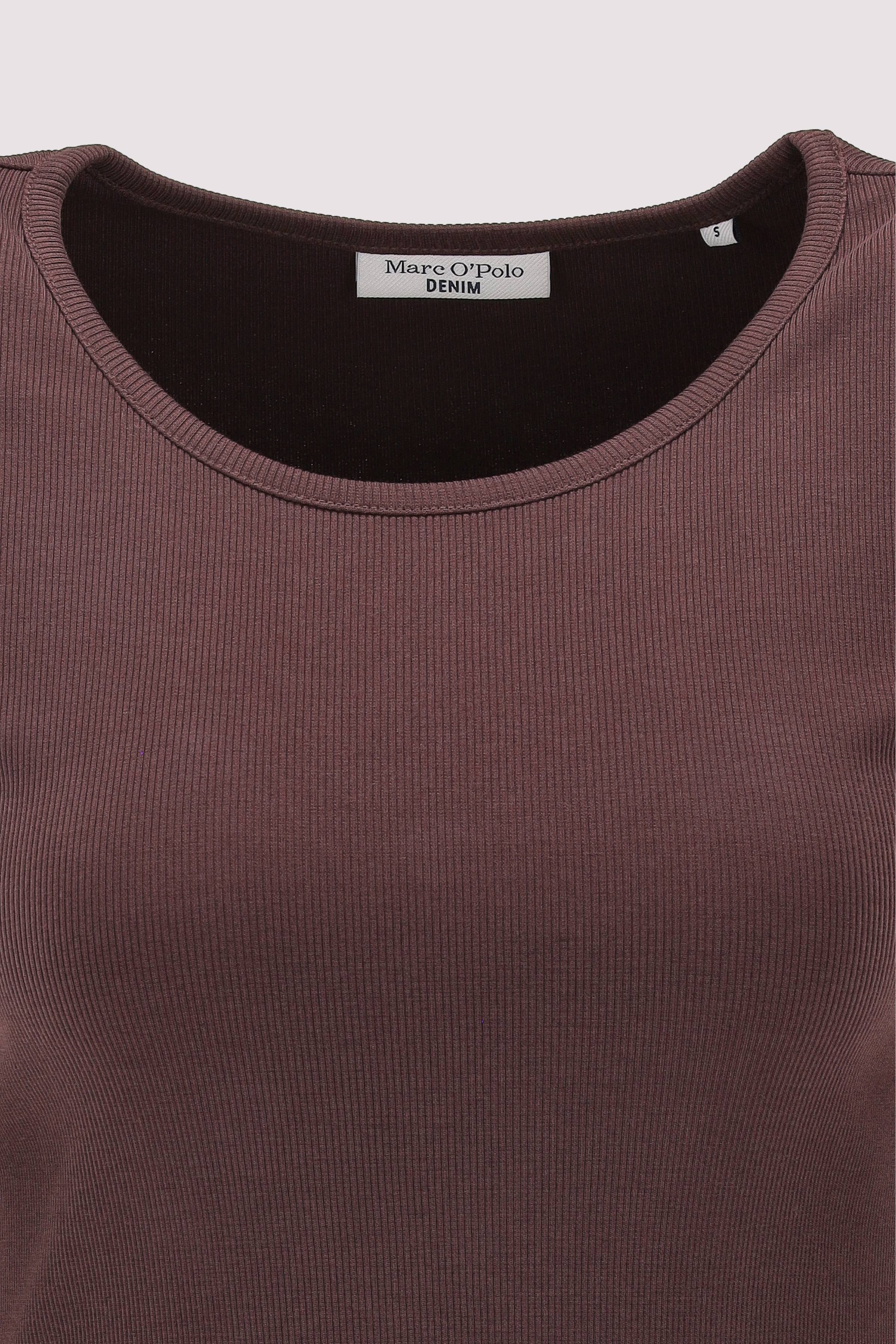 Marc O'Polo Denim - Marc O'Polo T-Shirt, weich, auberginefar