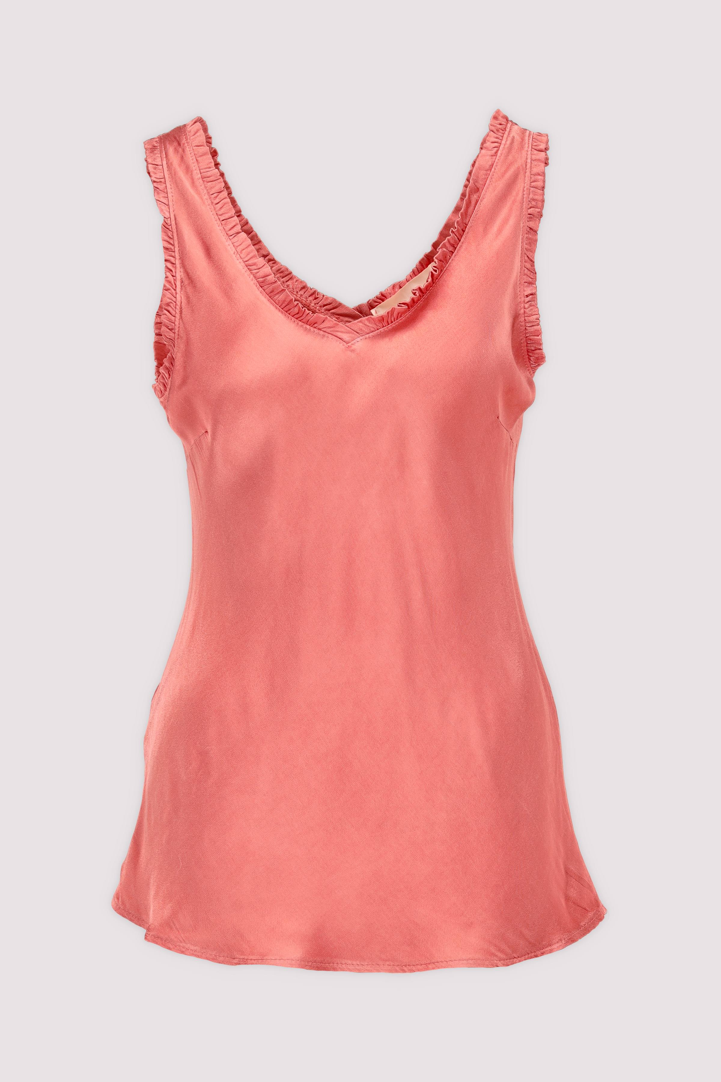 Satin Tank Top