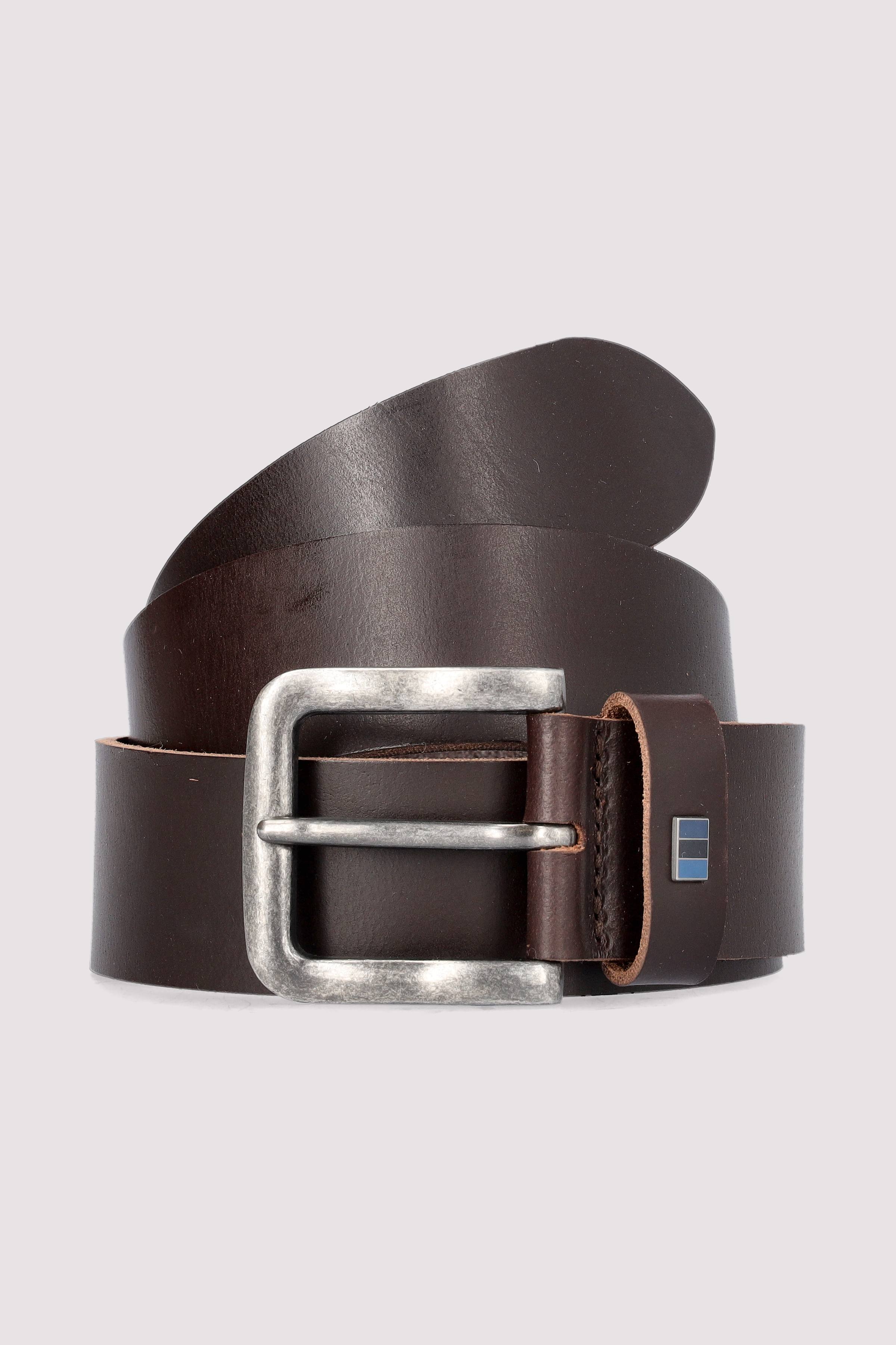 Jack and Jones - JACFLAG LEATHER BELT 4 CM NOOS Jack and Jones - JACFLAG LEATHER BELT 4 CM NOOS