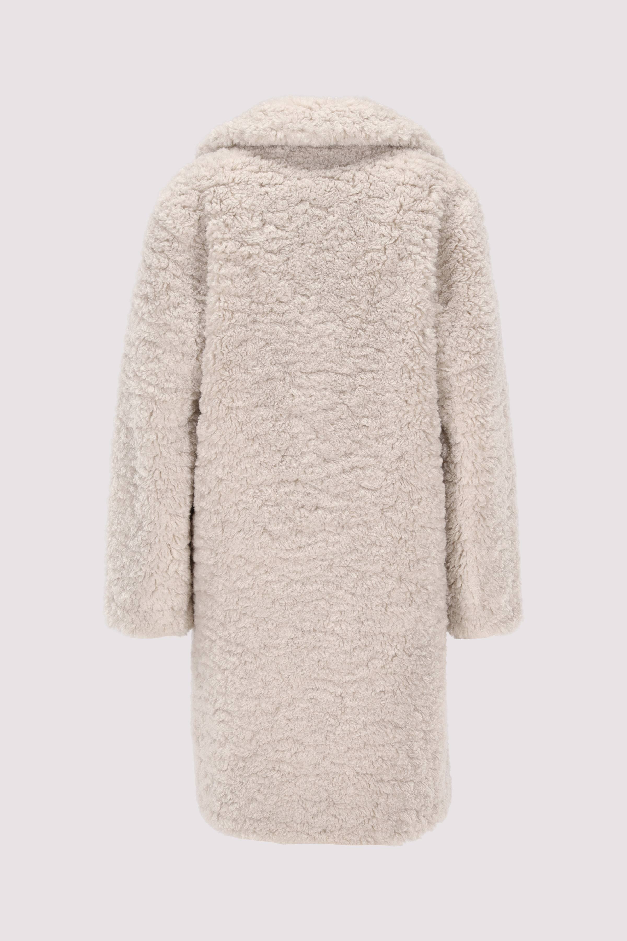 Marc O´Polo International - Coat, curly, lapel collar, ful Marc O´Polo International - Coat, curly, lapel collar, ful