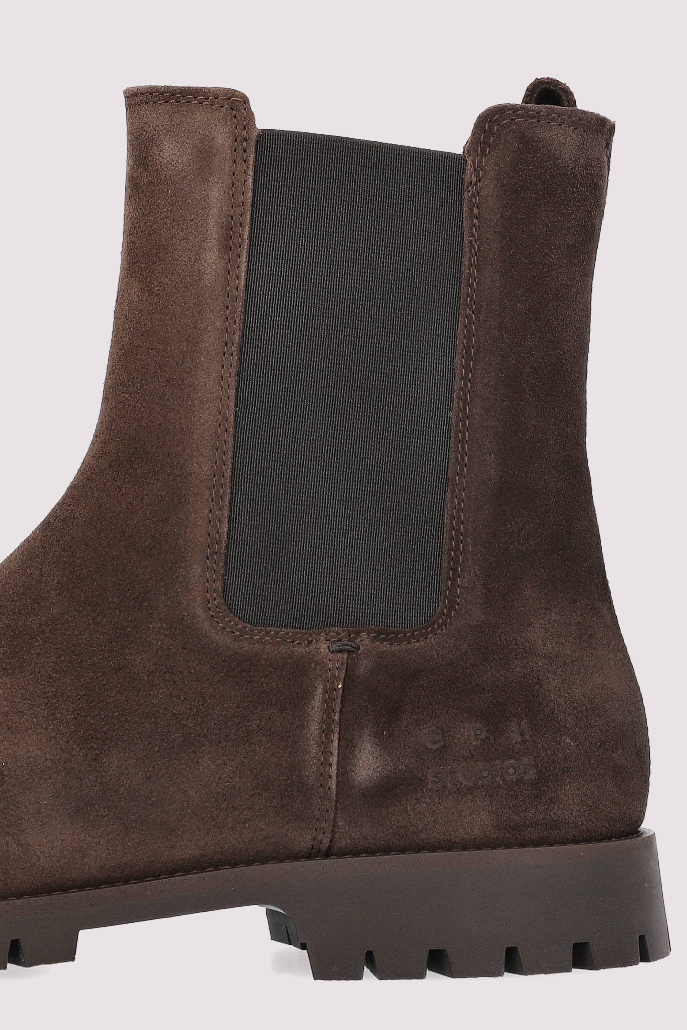 Copenhagen Herren-Boot suede chocolate