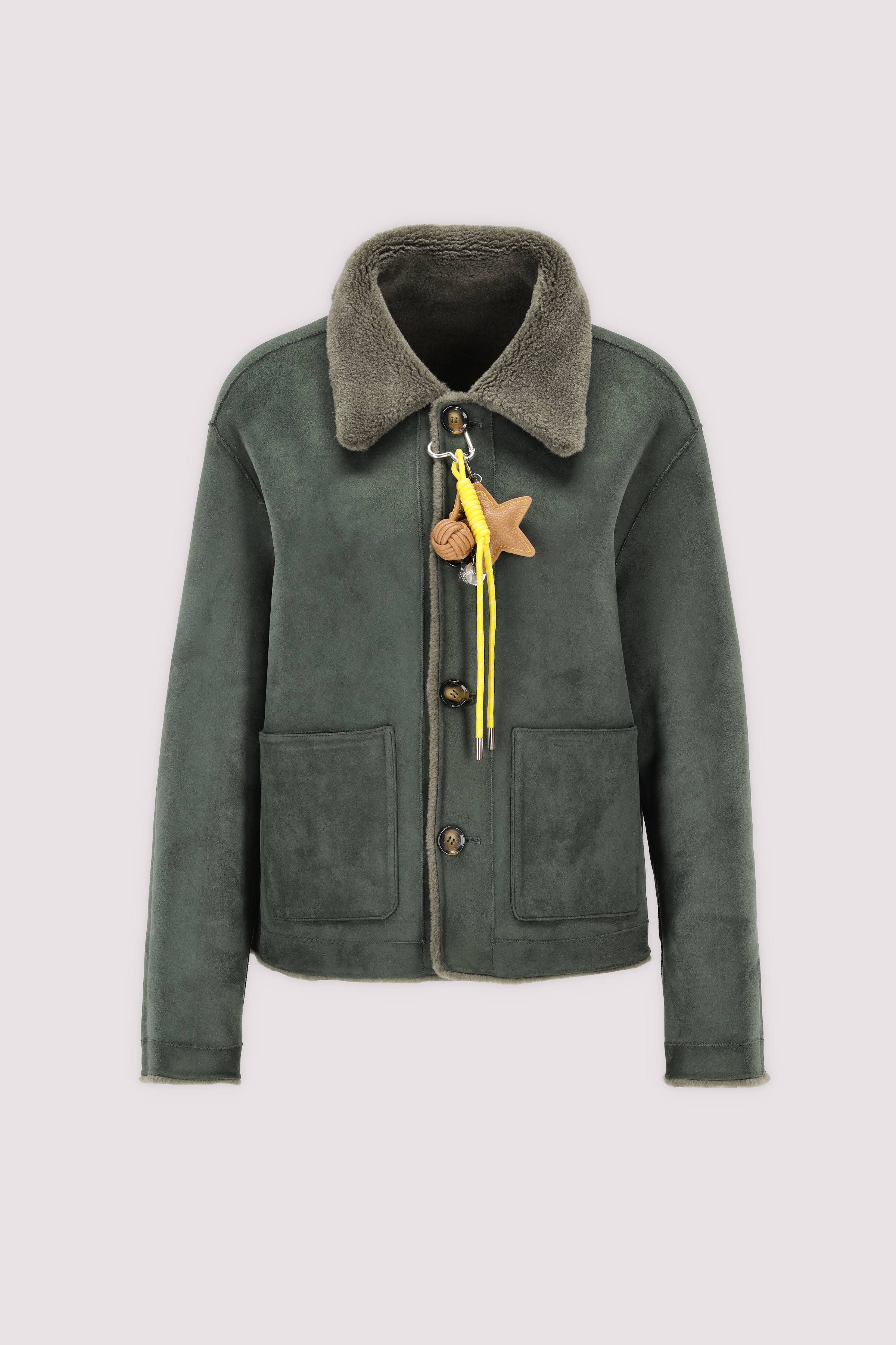 Oakwood - Oakwood Felljacke Khaki, lässig