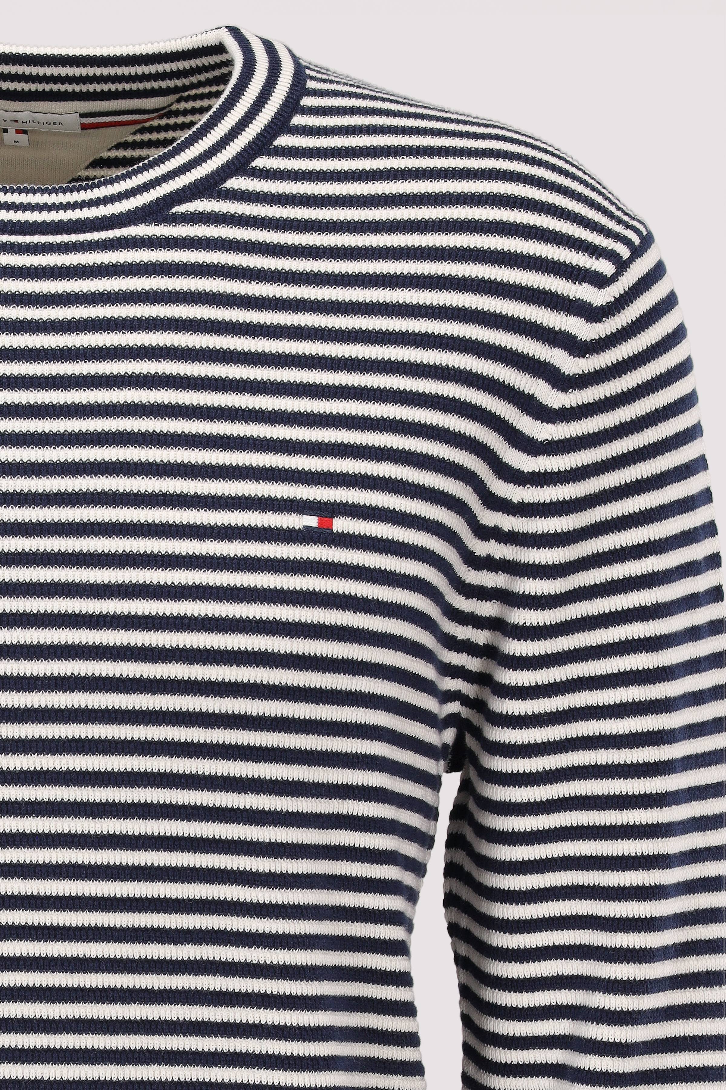 Tommy Hilfiger - Rundhalspullover aus Bio-Baumwolle