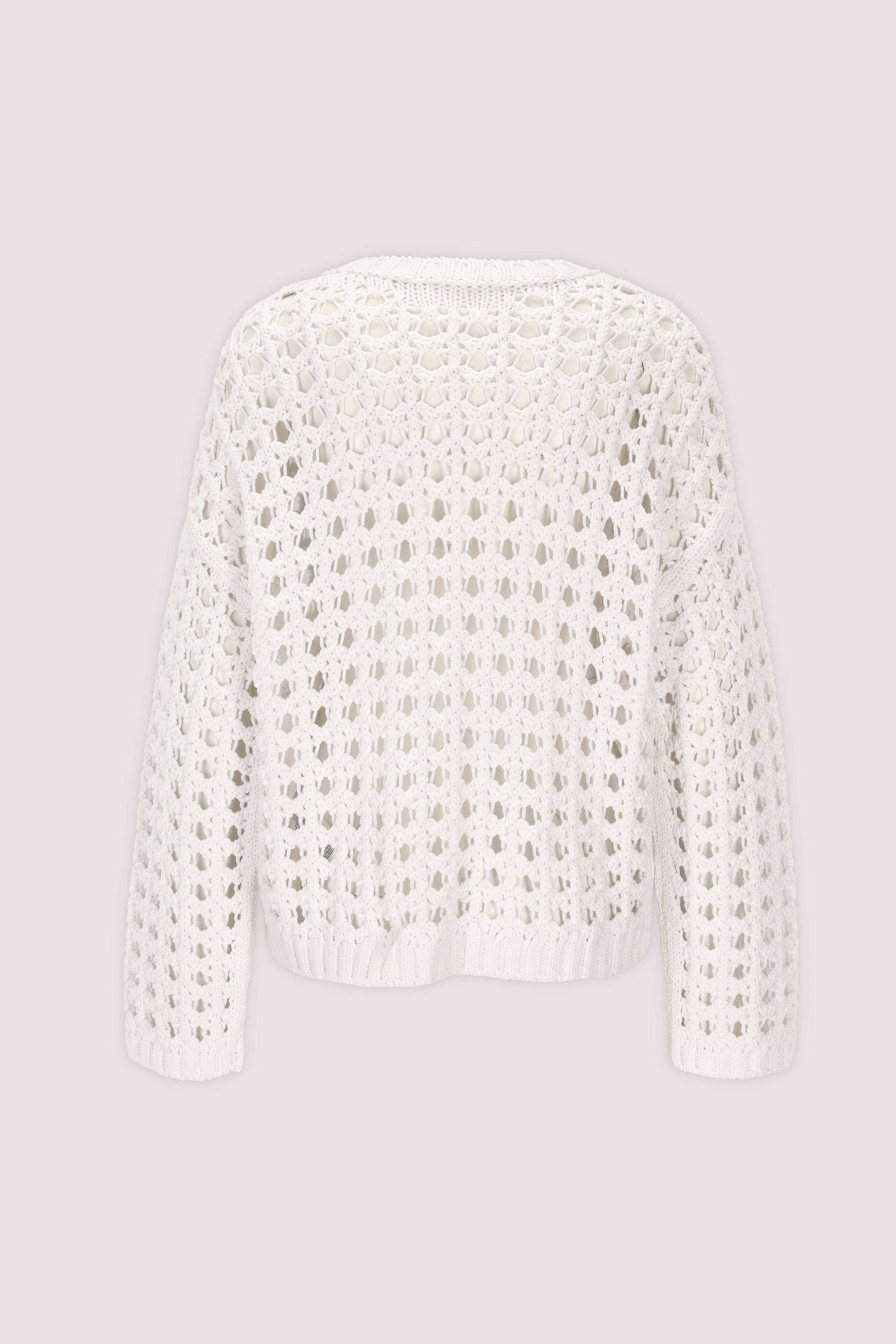 Juvia Pullover weiß bequem für Damen