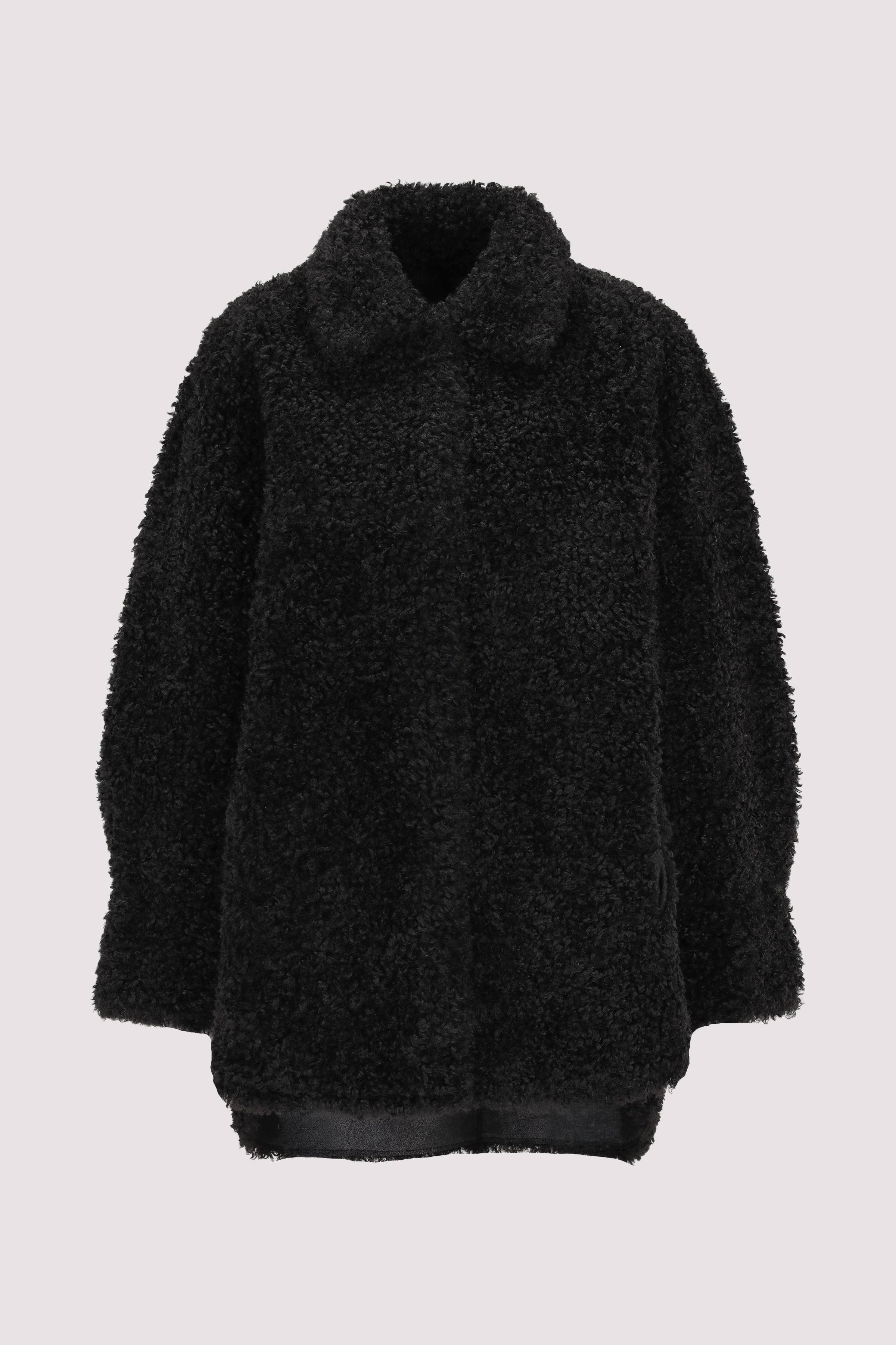 Kurzer Mantel Blonde No. 8 Schwarz