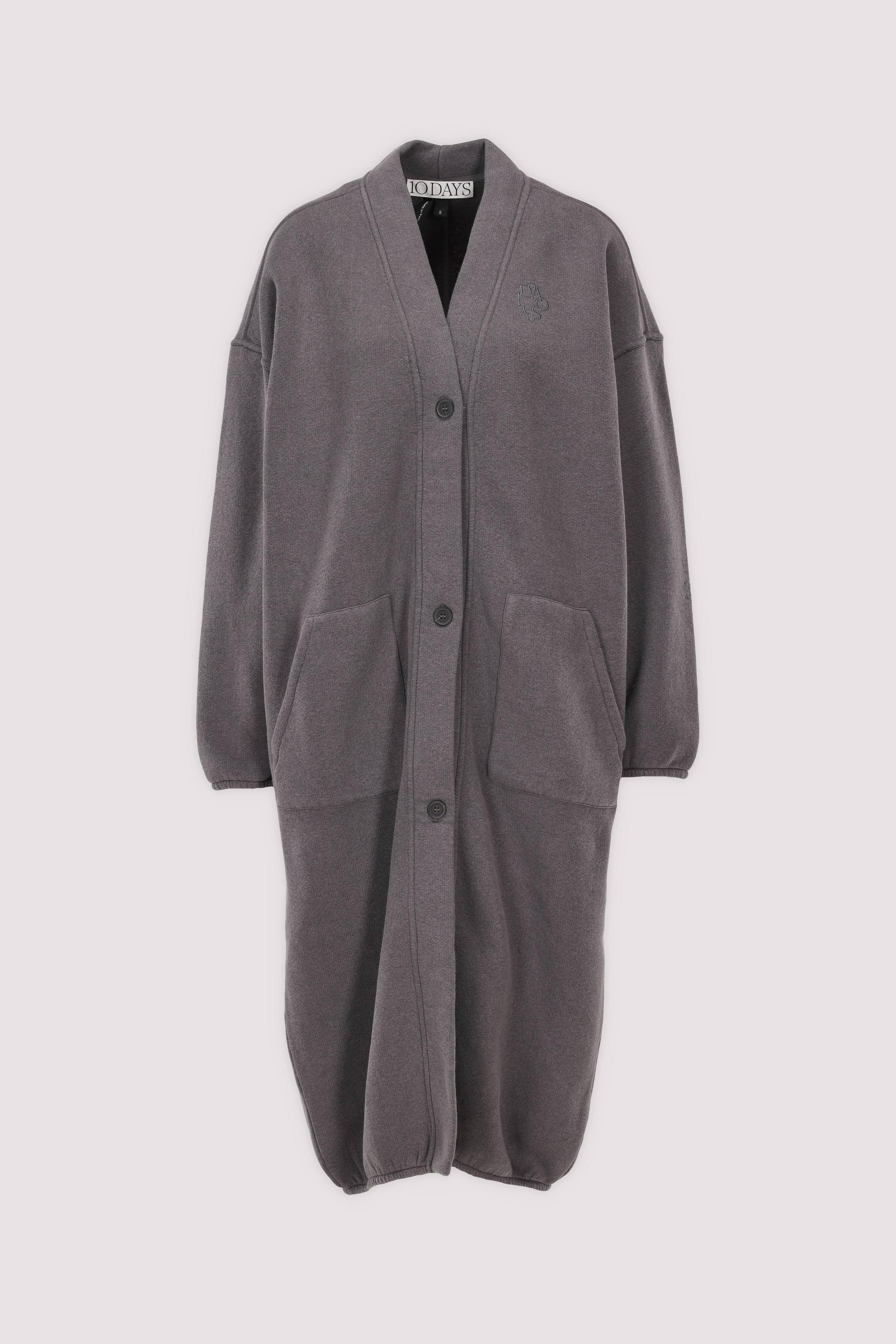 Eleganter Mantel Steel Blue von 10Days