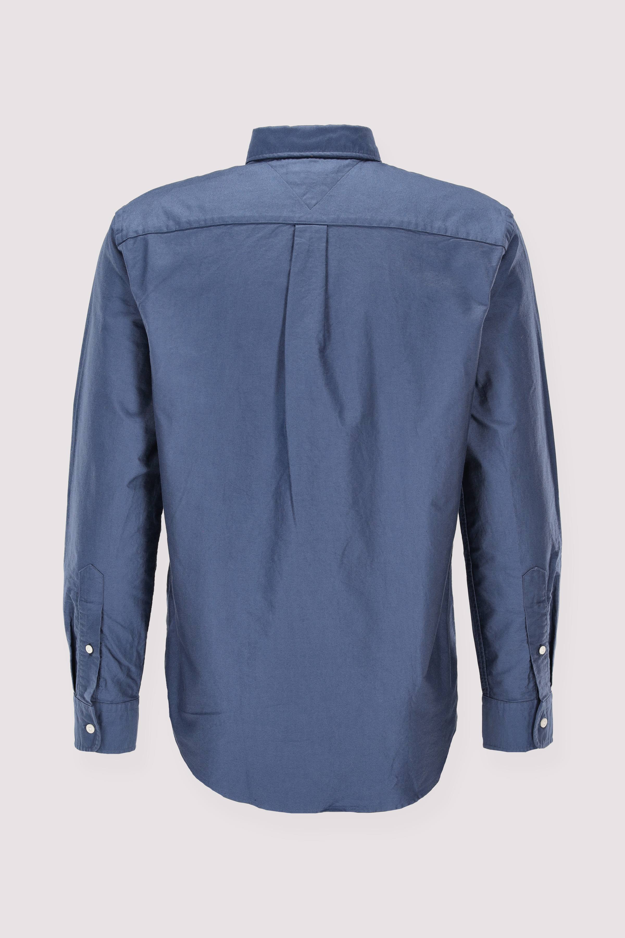Tommy Hilfiger Langarmhemd blau zeitlos