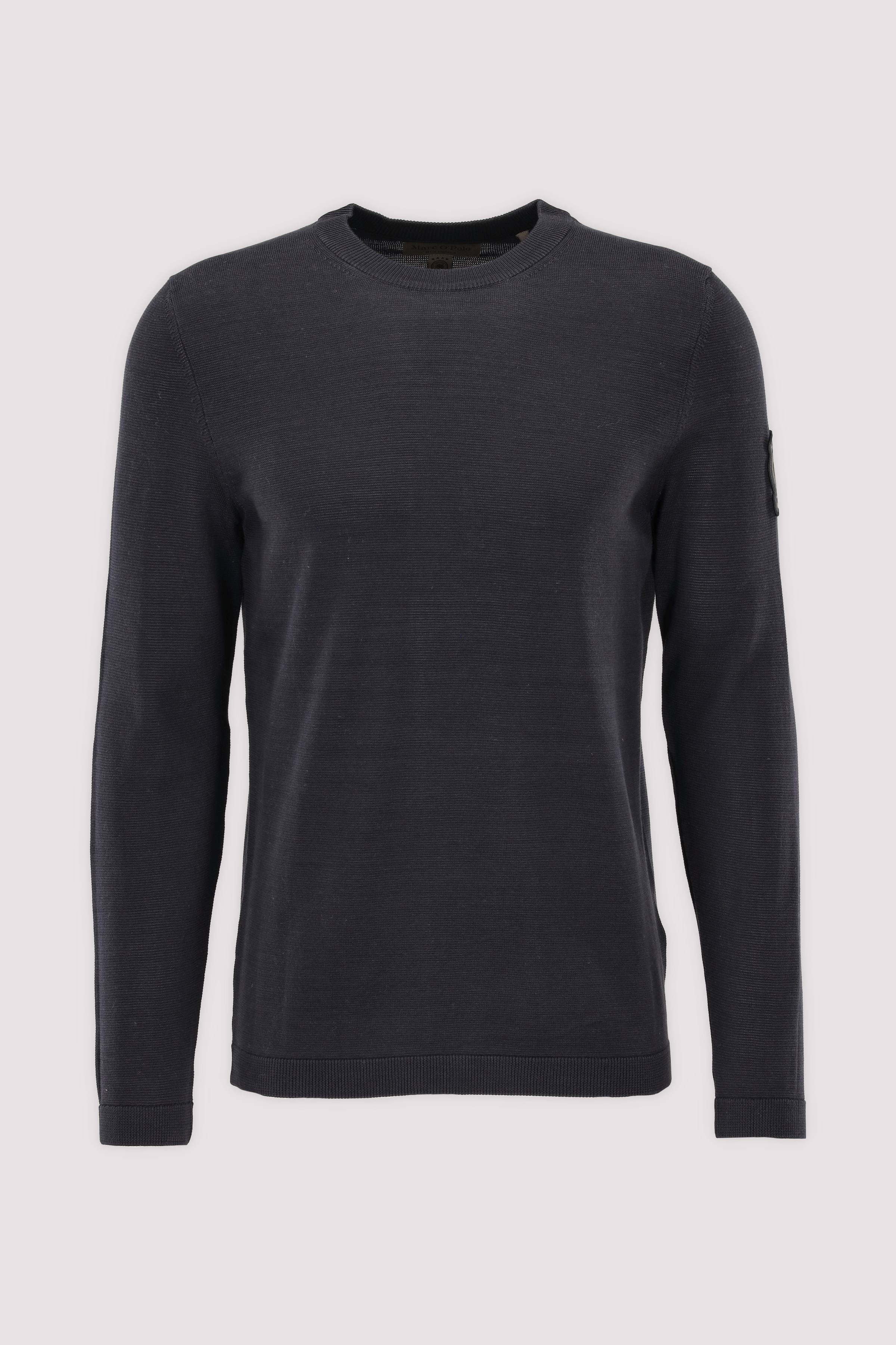 Marc O'Polo Pullover Baumwolle Deep Blue
