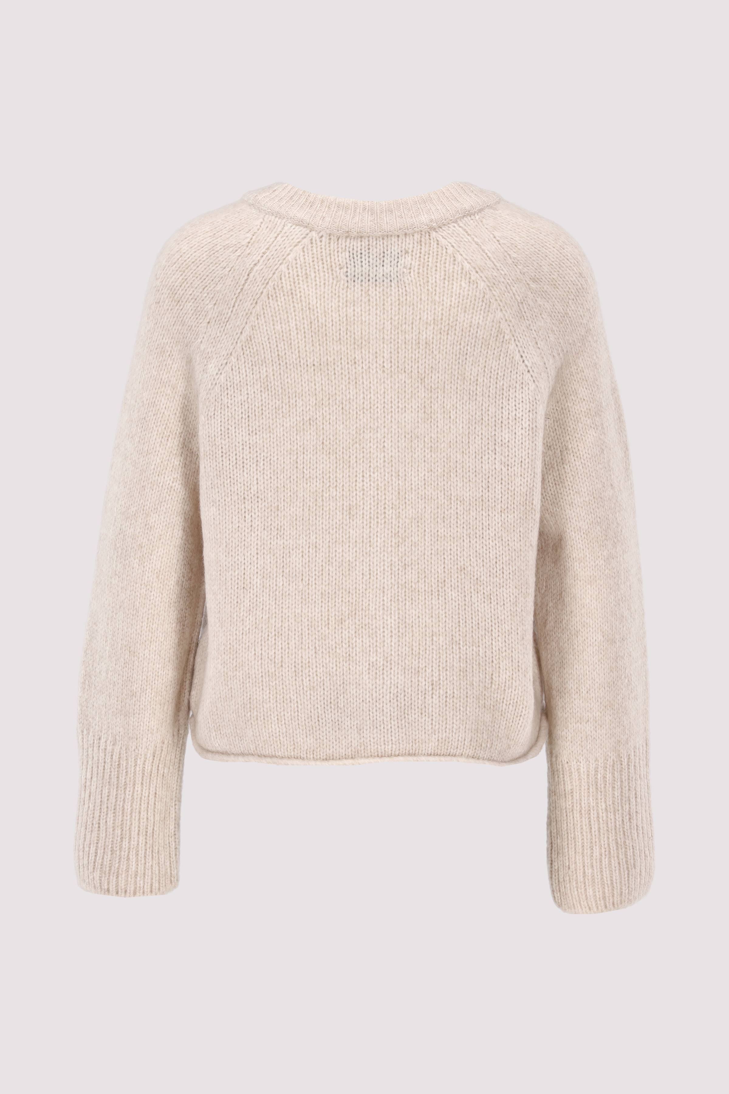 Cardigan, longsleeve, roundnec