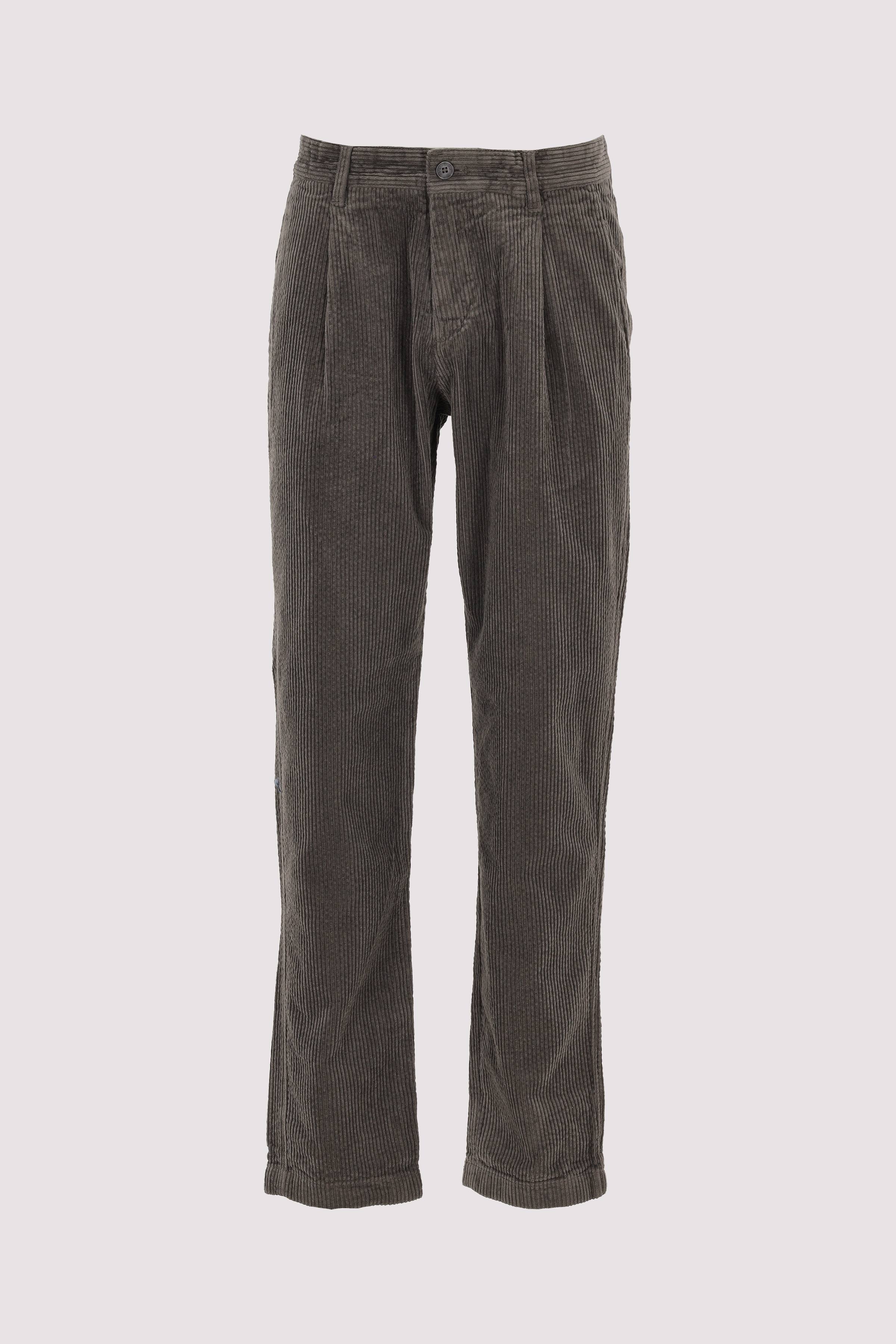 Marc O'Polo Baumwoll-Freizeithose braun