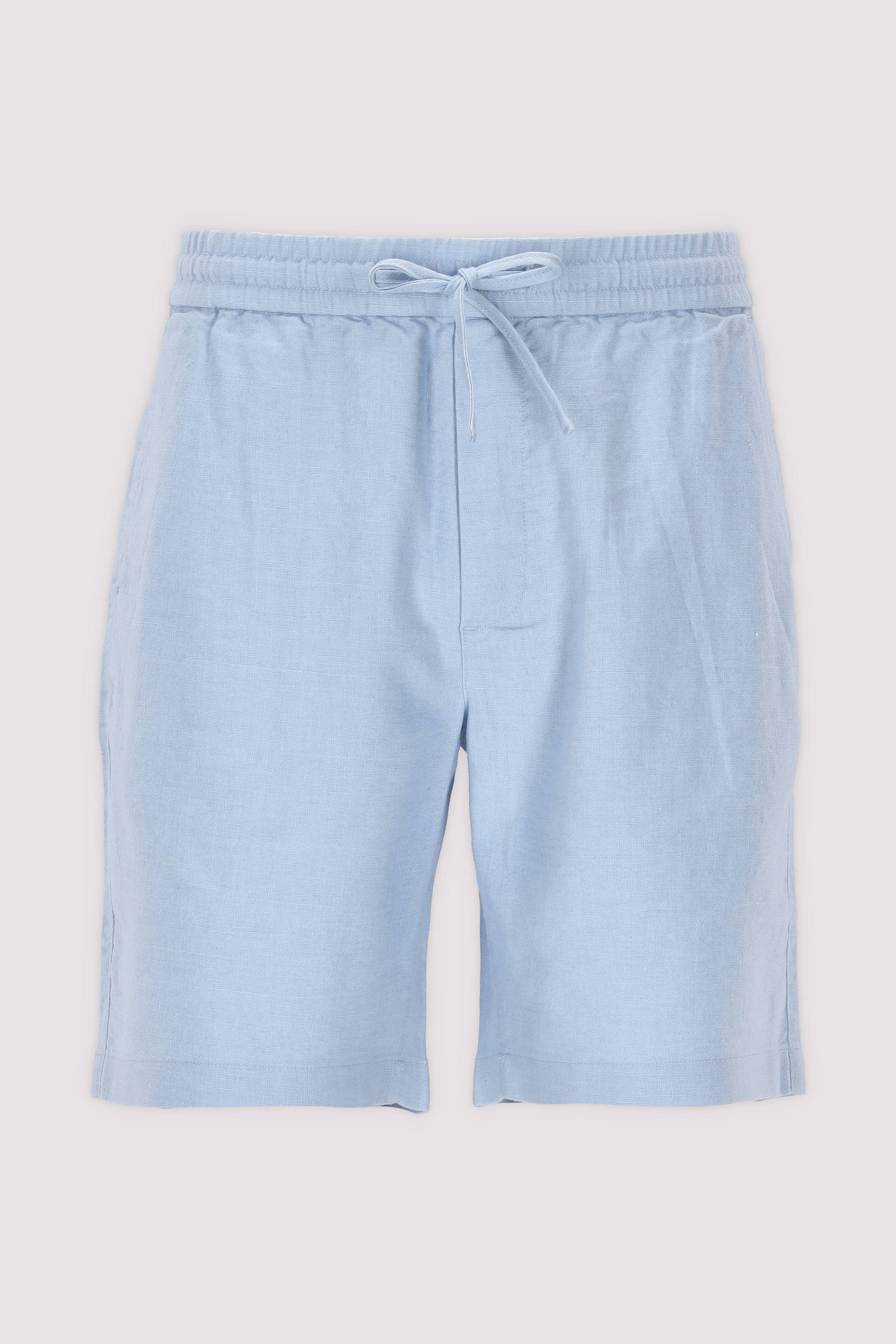 Tommy Hilfiger Leinen-Shorts Blau