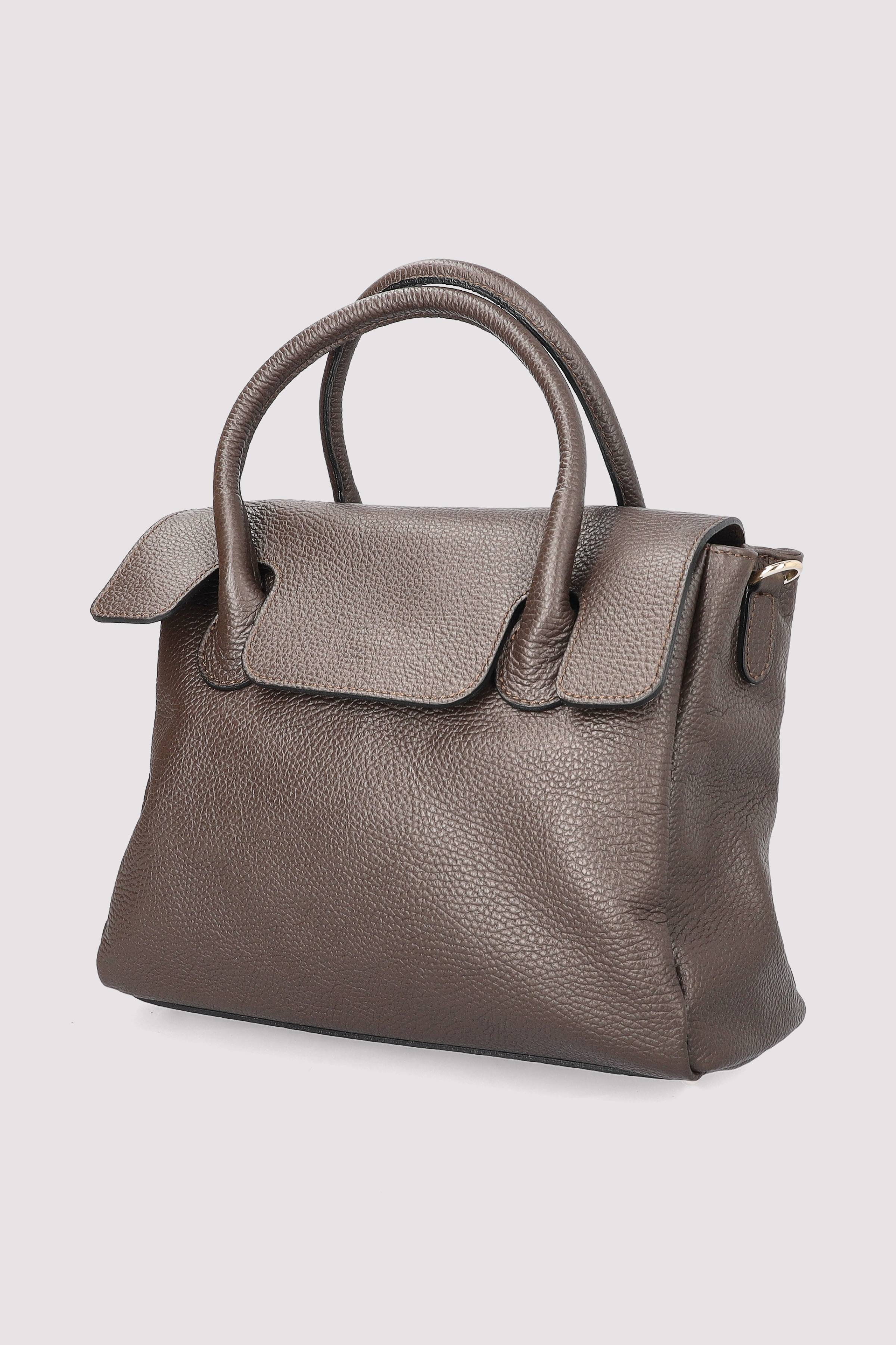 Marlon Bags - elegante braune Handtasche Marlon Bags