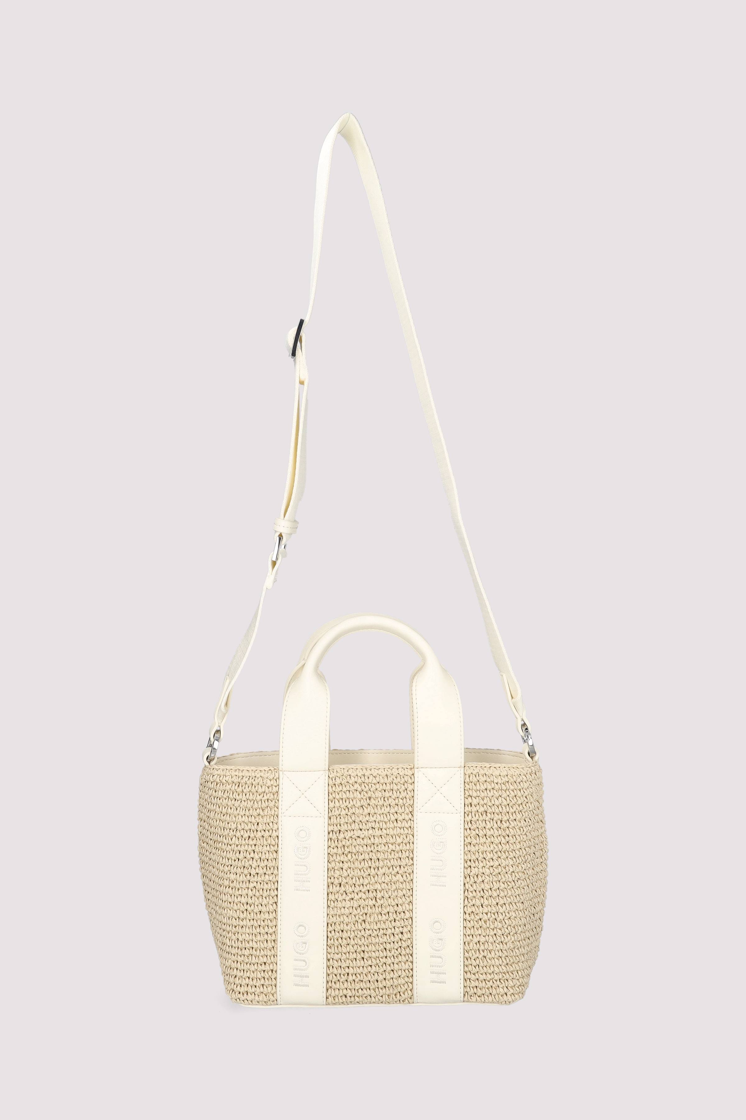 HUGO - HUGO Crossbody Bag Open white - kompakt