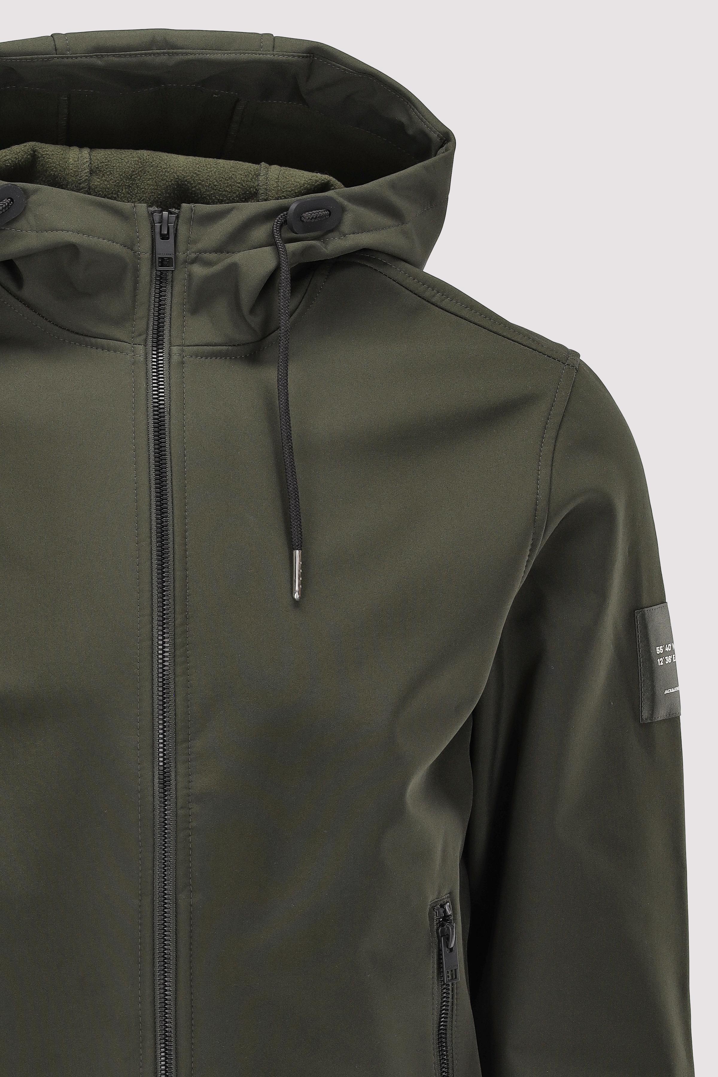Jack and Jones - JJEBASIC SOFTSHELL HOOD NOOS Jack and Jones - JJEBASIC SOFTSHELL HOOD NOOS