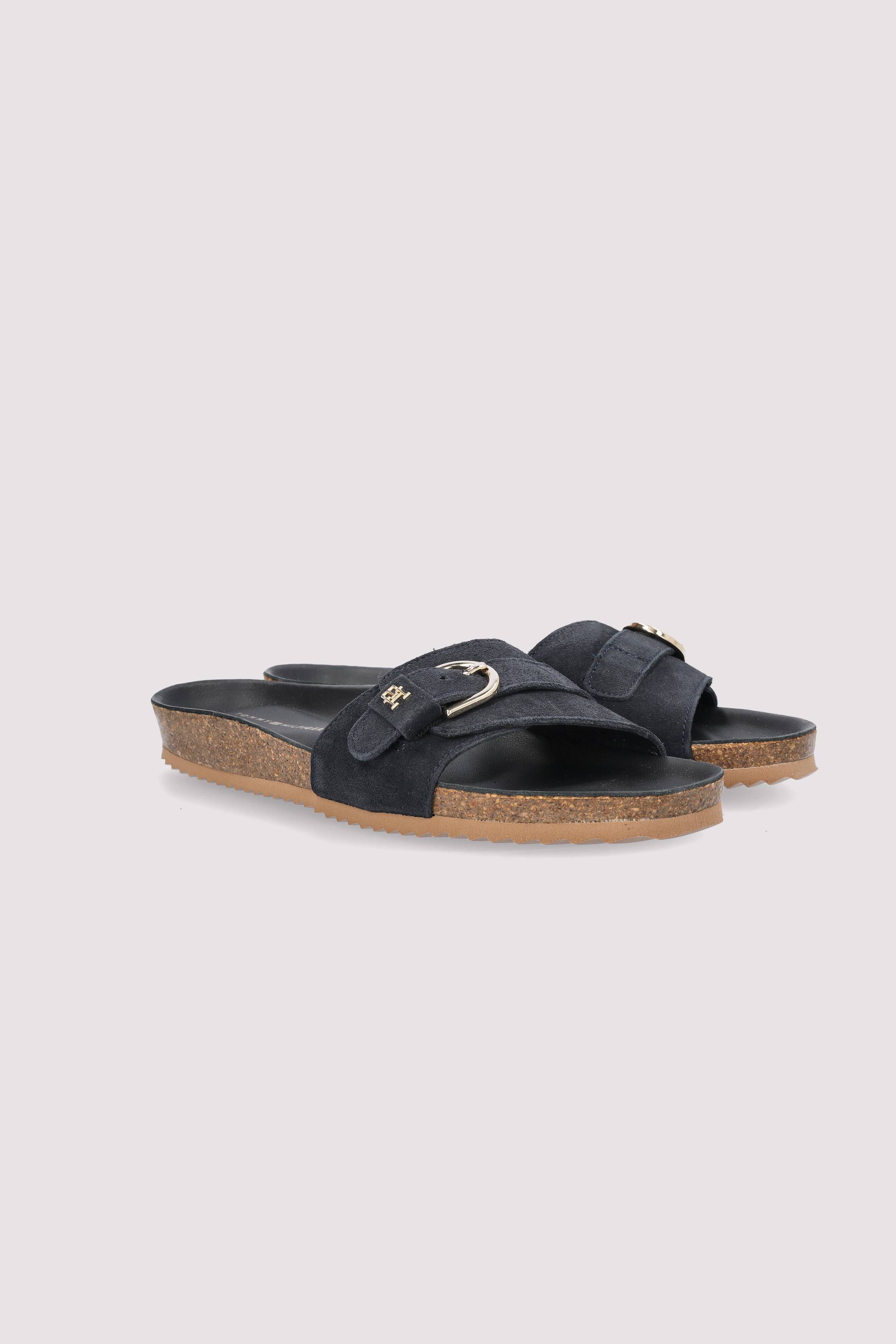 Tommy Hilfiger - SOFT SUEDE ADJUSTABLE MULE