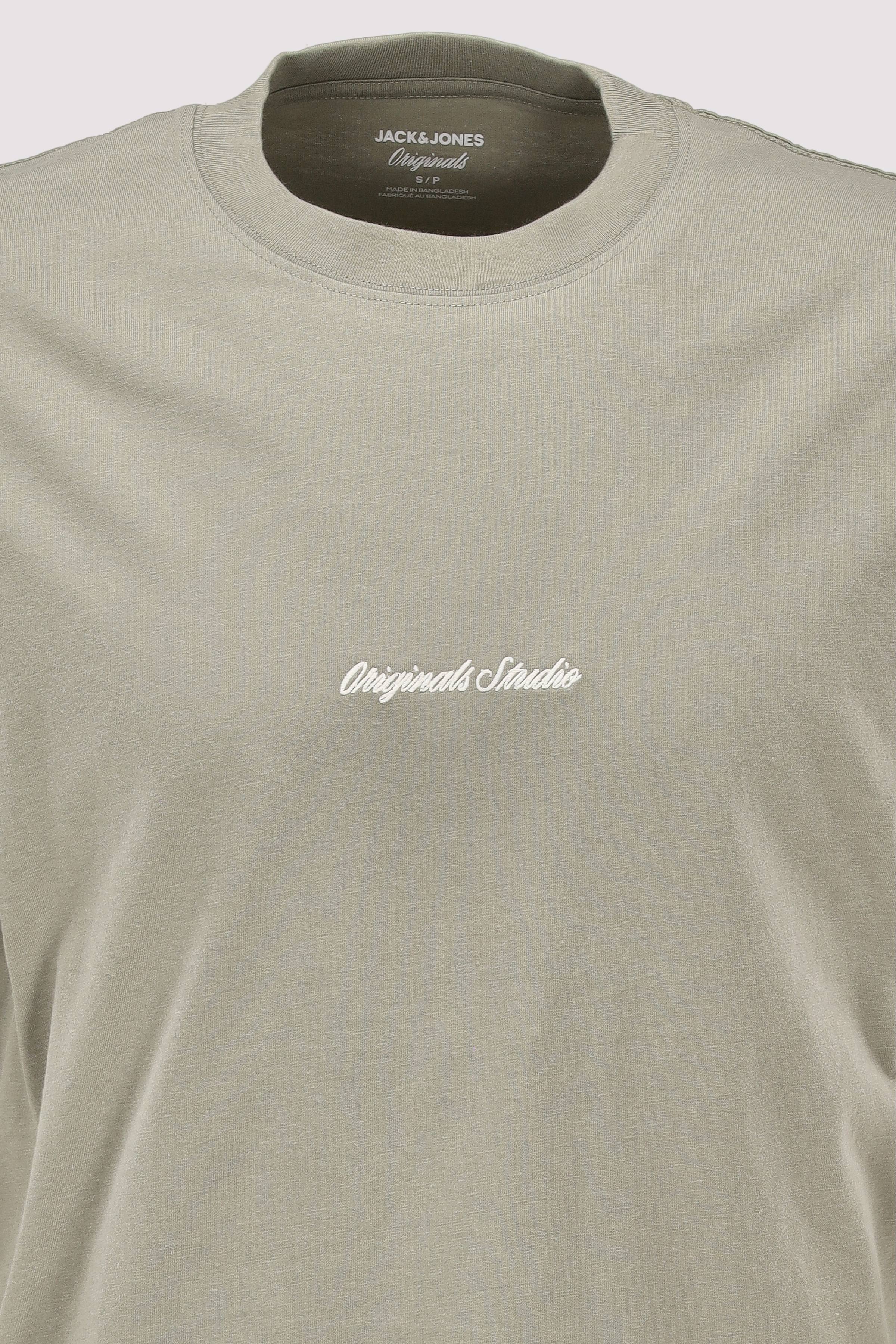 Jack and Jones - JORNORREBRO EMB TEE SS CREW NE