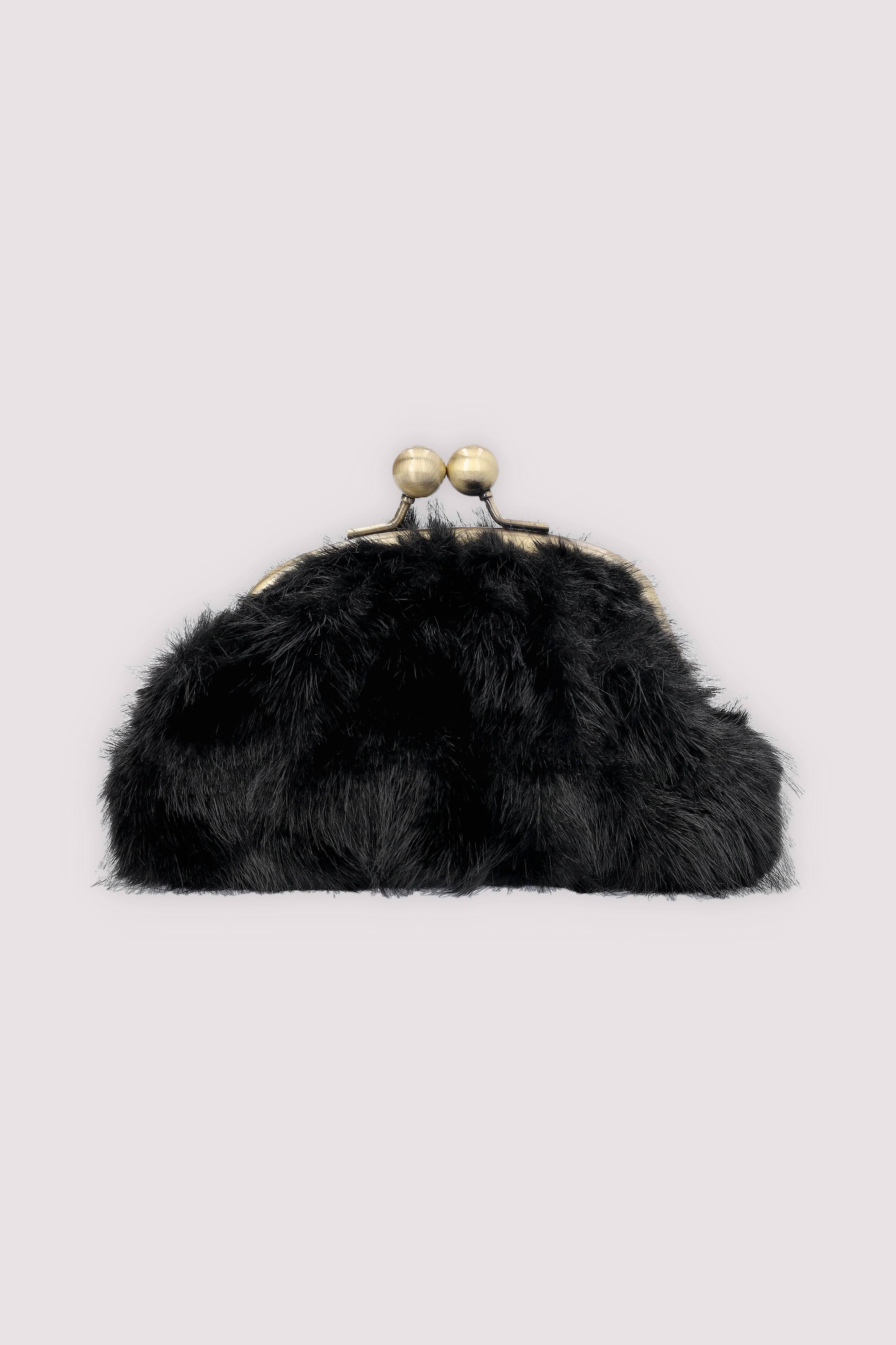 Schwarze Kosmetiktasche für Damen